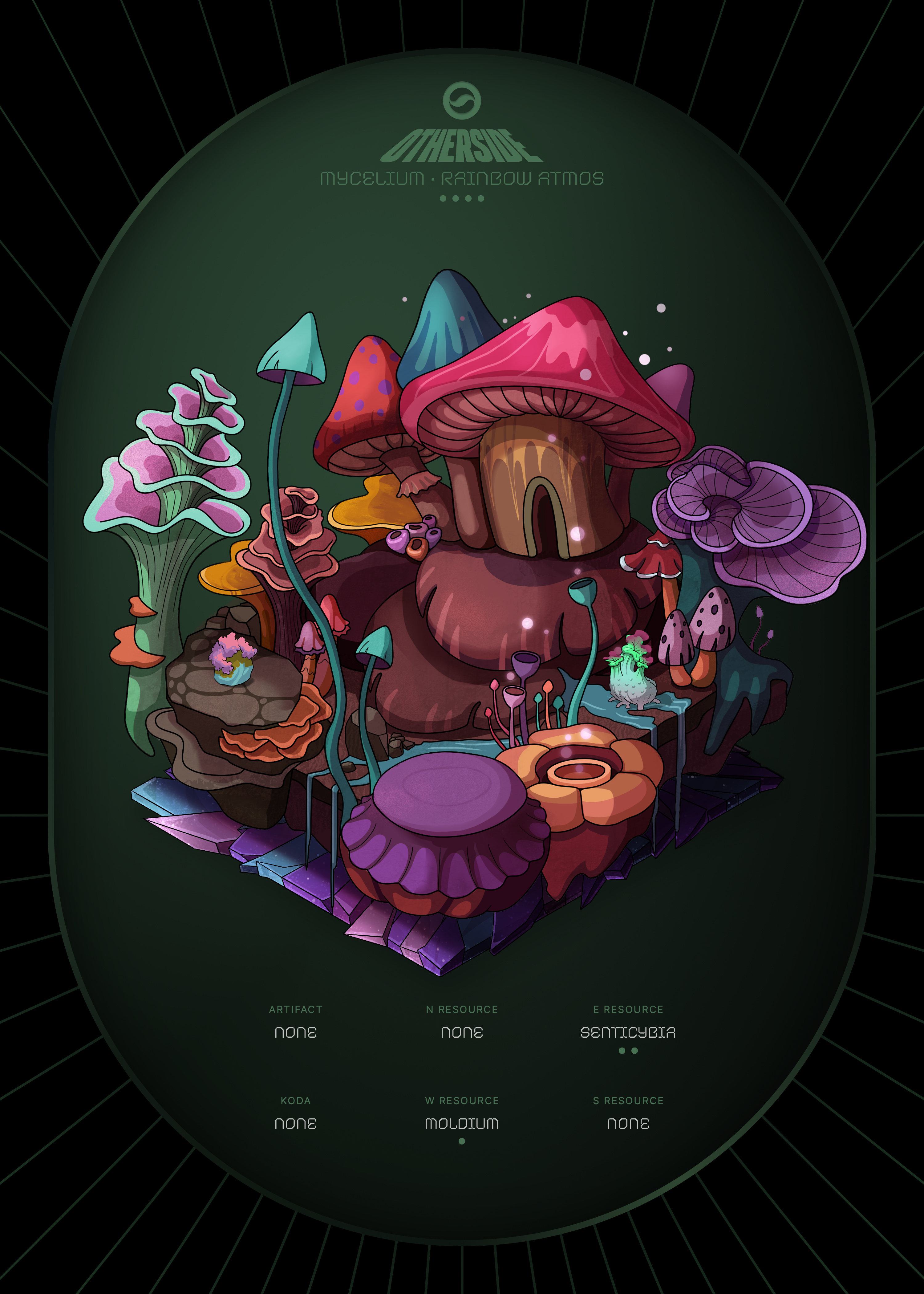 Otherdeed #85740 — Mycelium