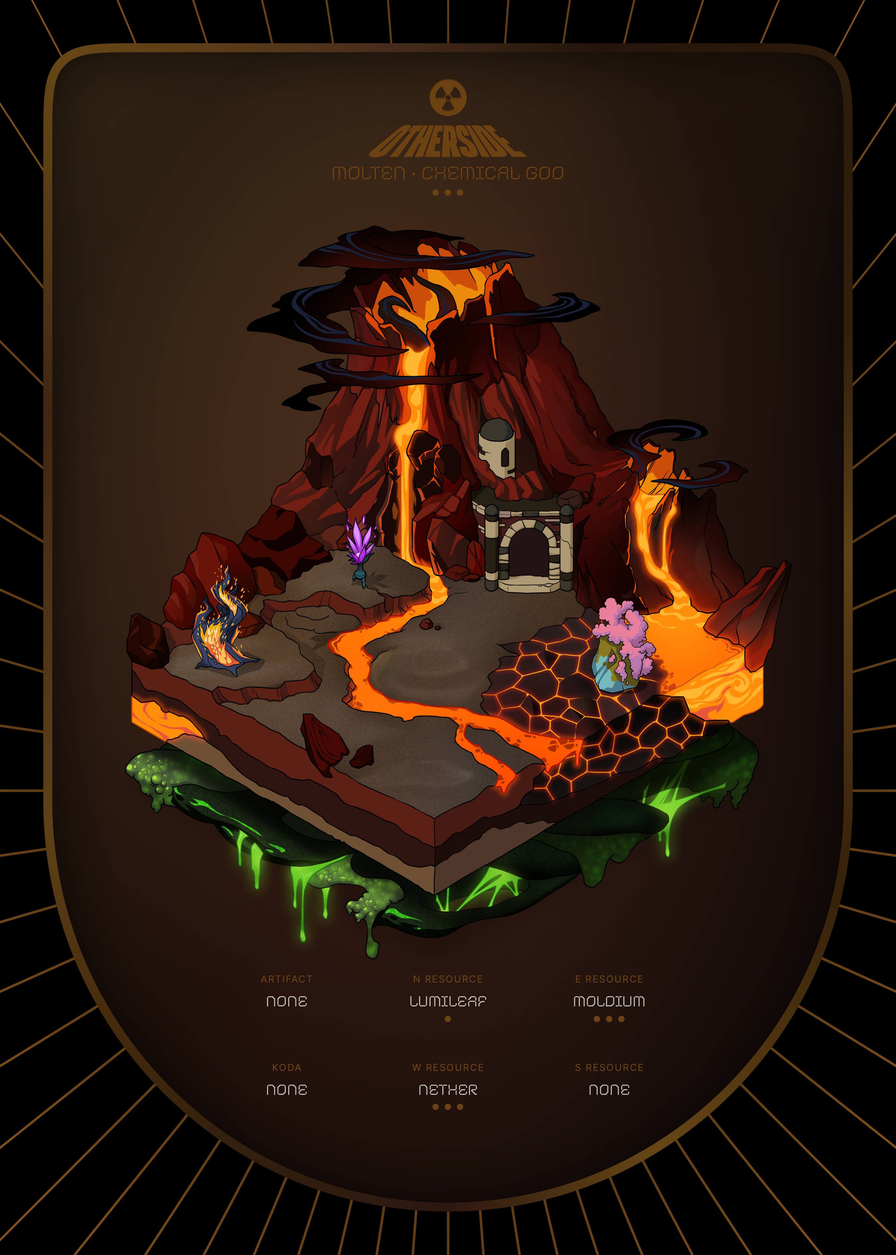 Otherdeed #12224 — Molten
