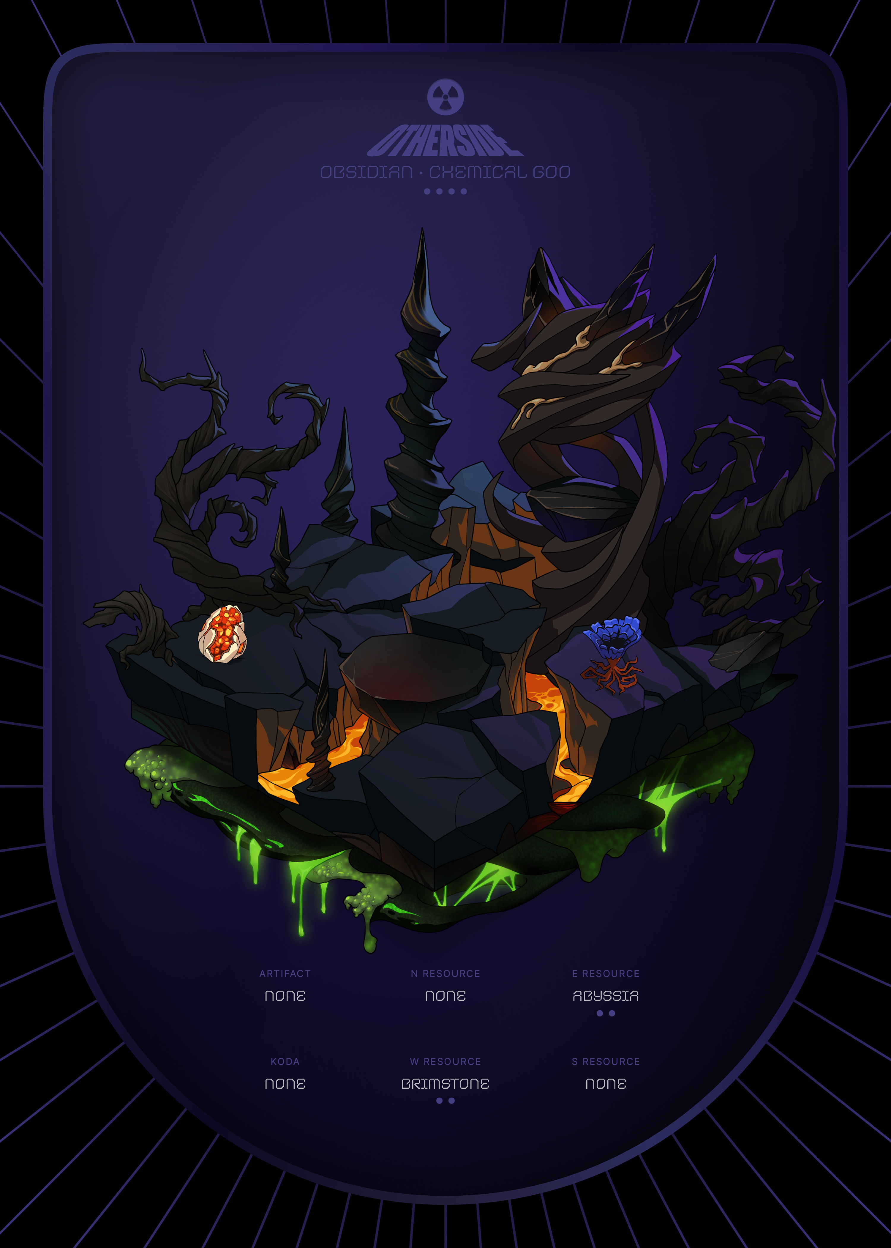 Otherdeed #22808 — Obsidian