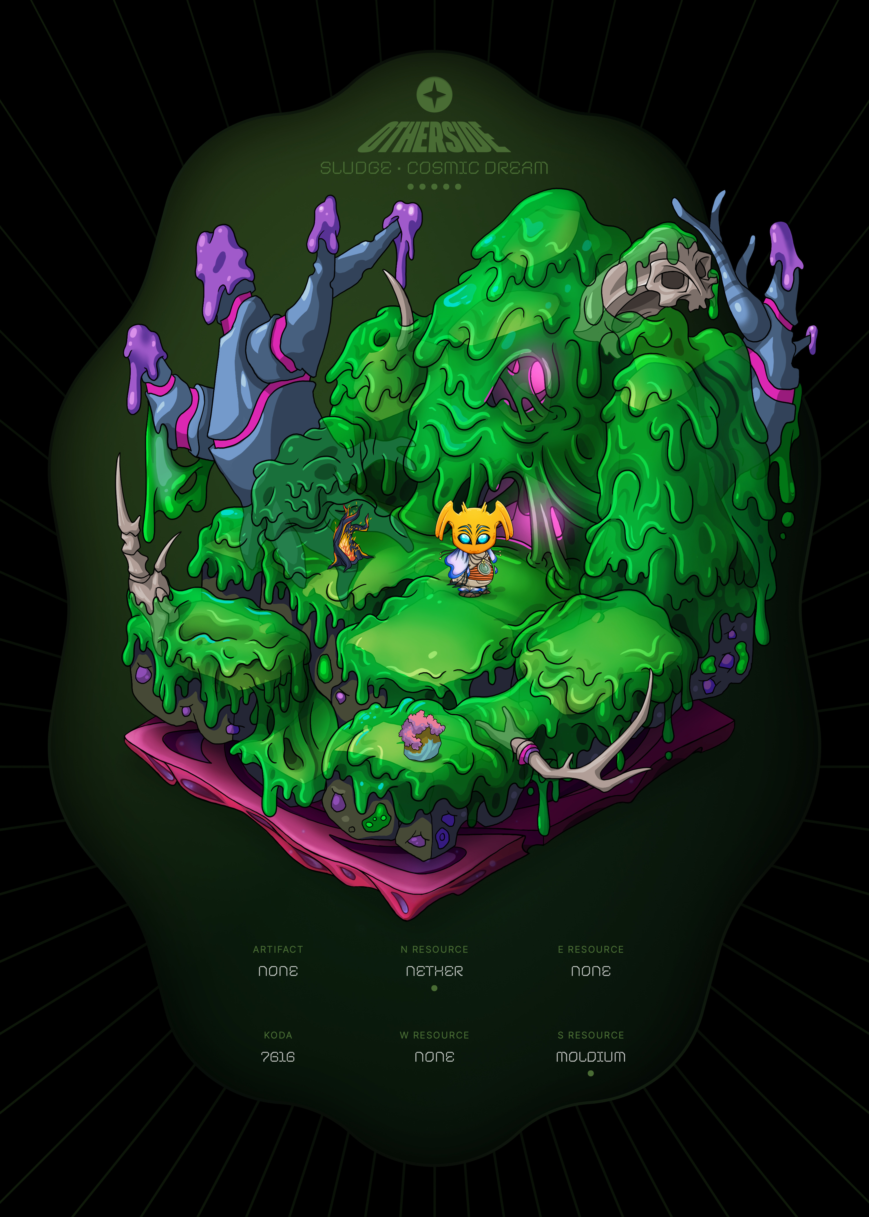 Otherdeed #30965 — Sludge
