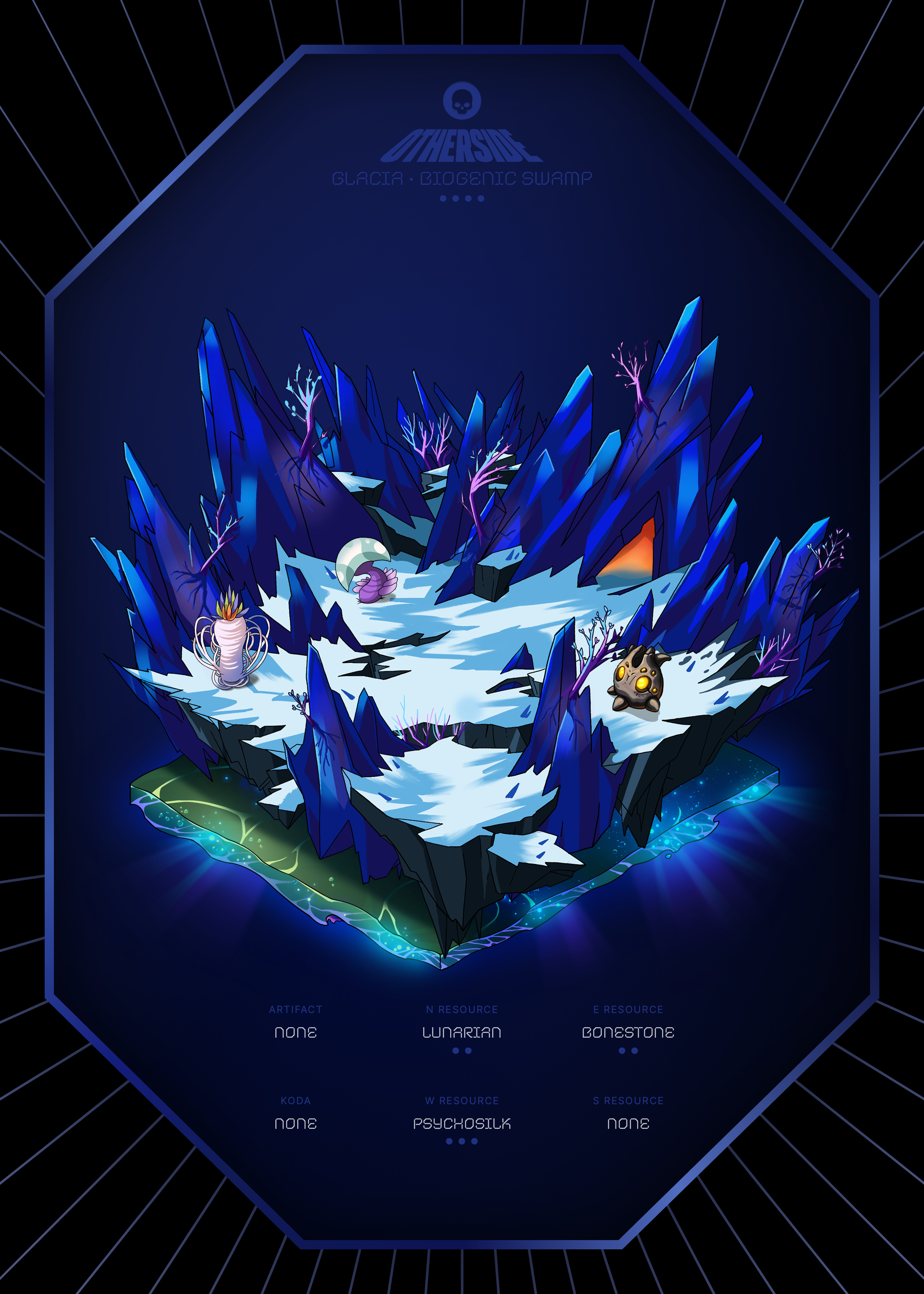 Otherdeed #6789 — Glacia