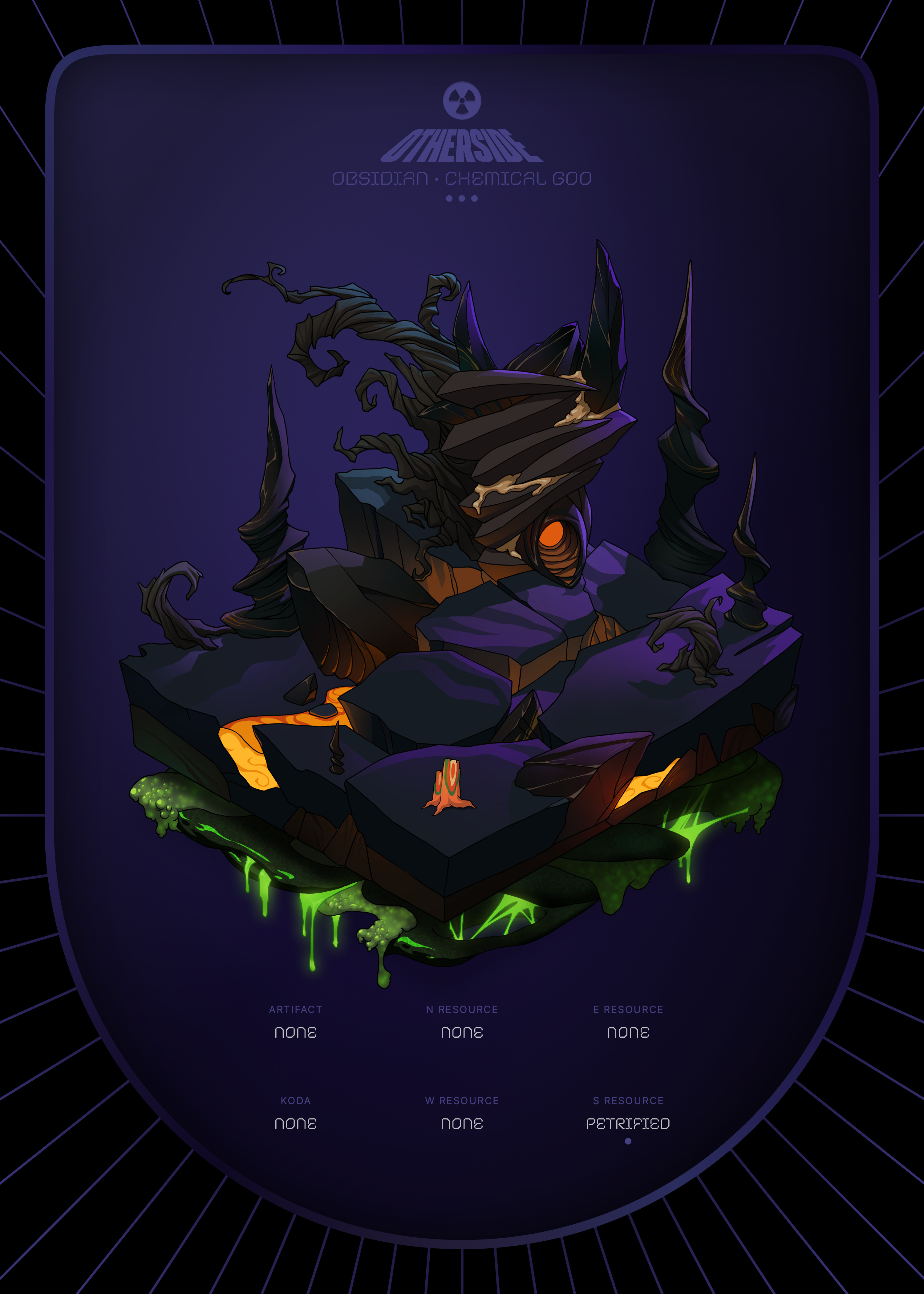 Otherdeed #11175 — Obsidian