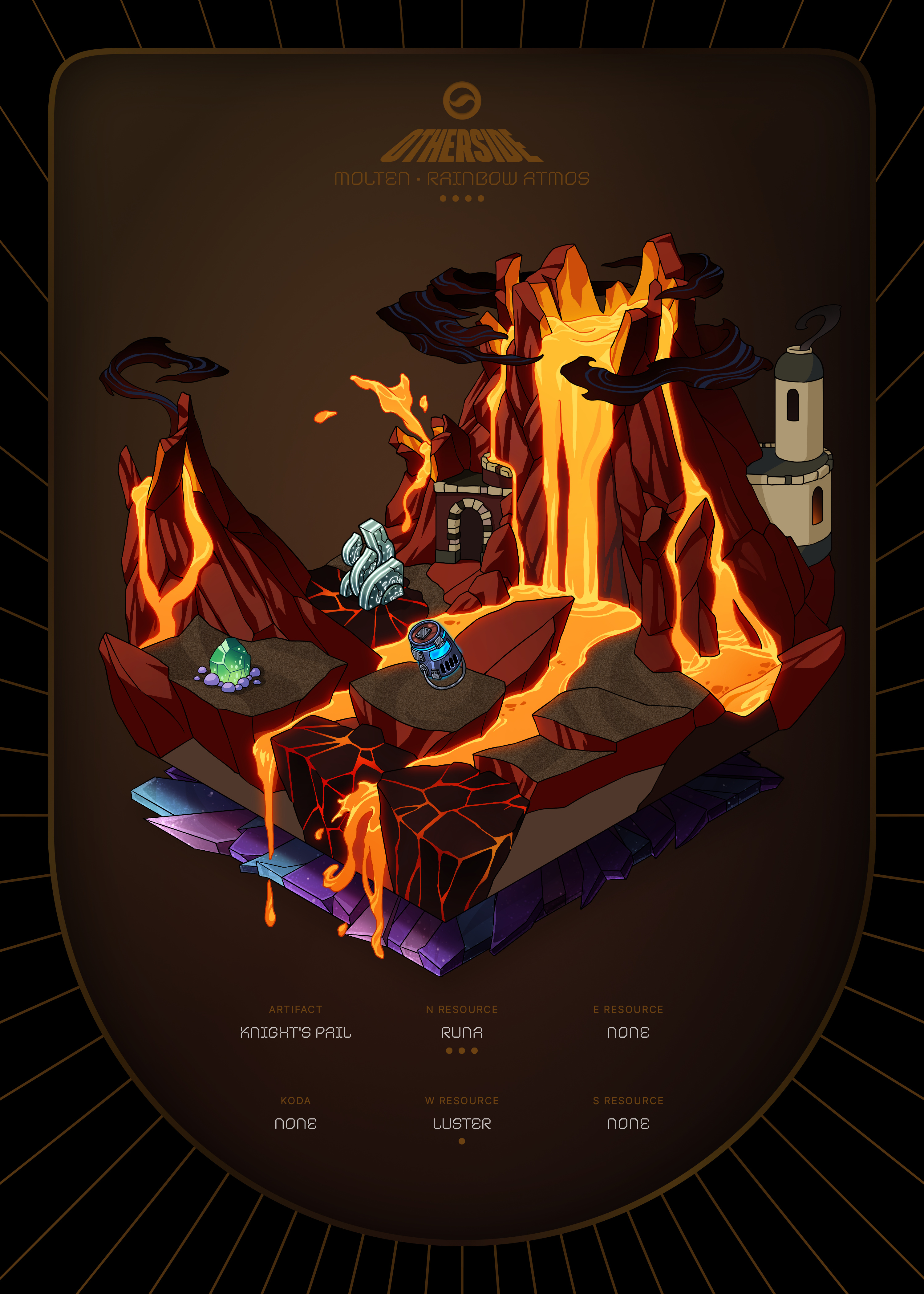 Otherdeed #77946 — Molten