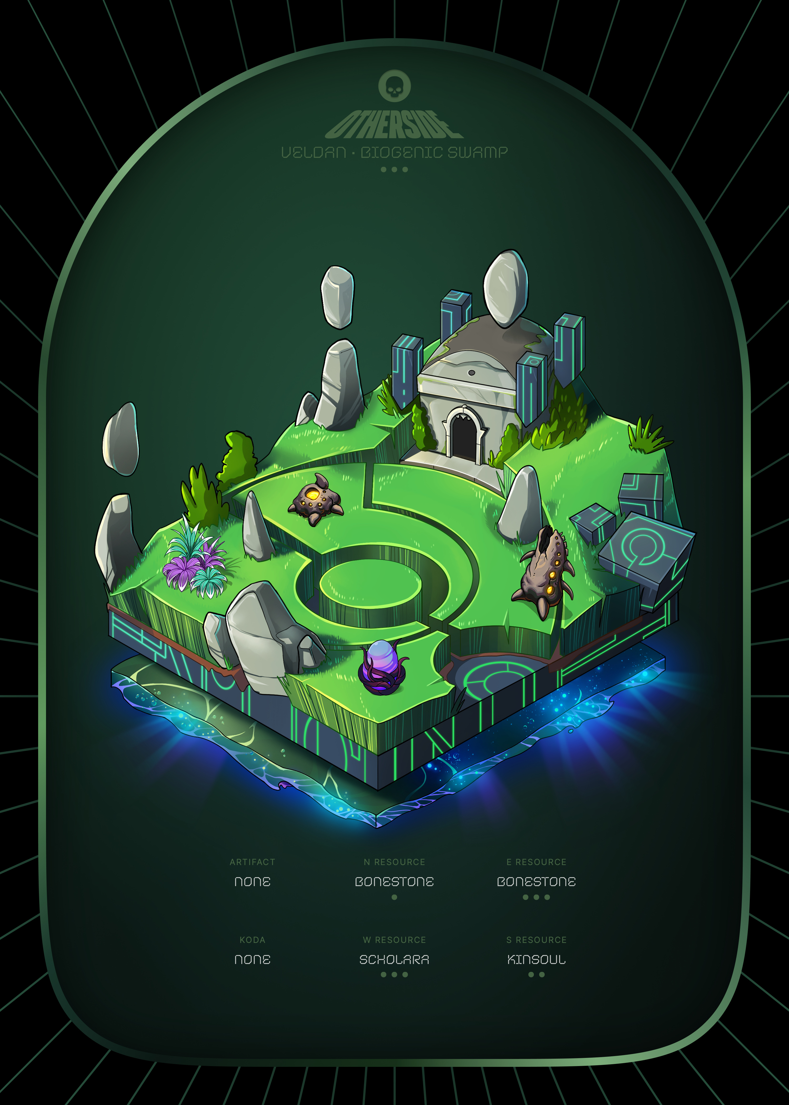 Otherdeed #3999 — Veldan