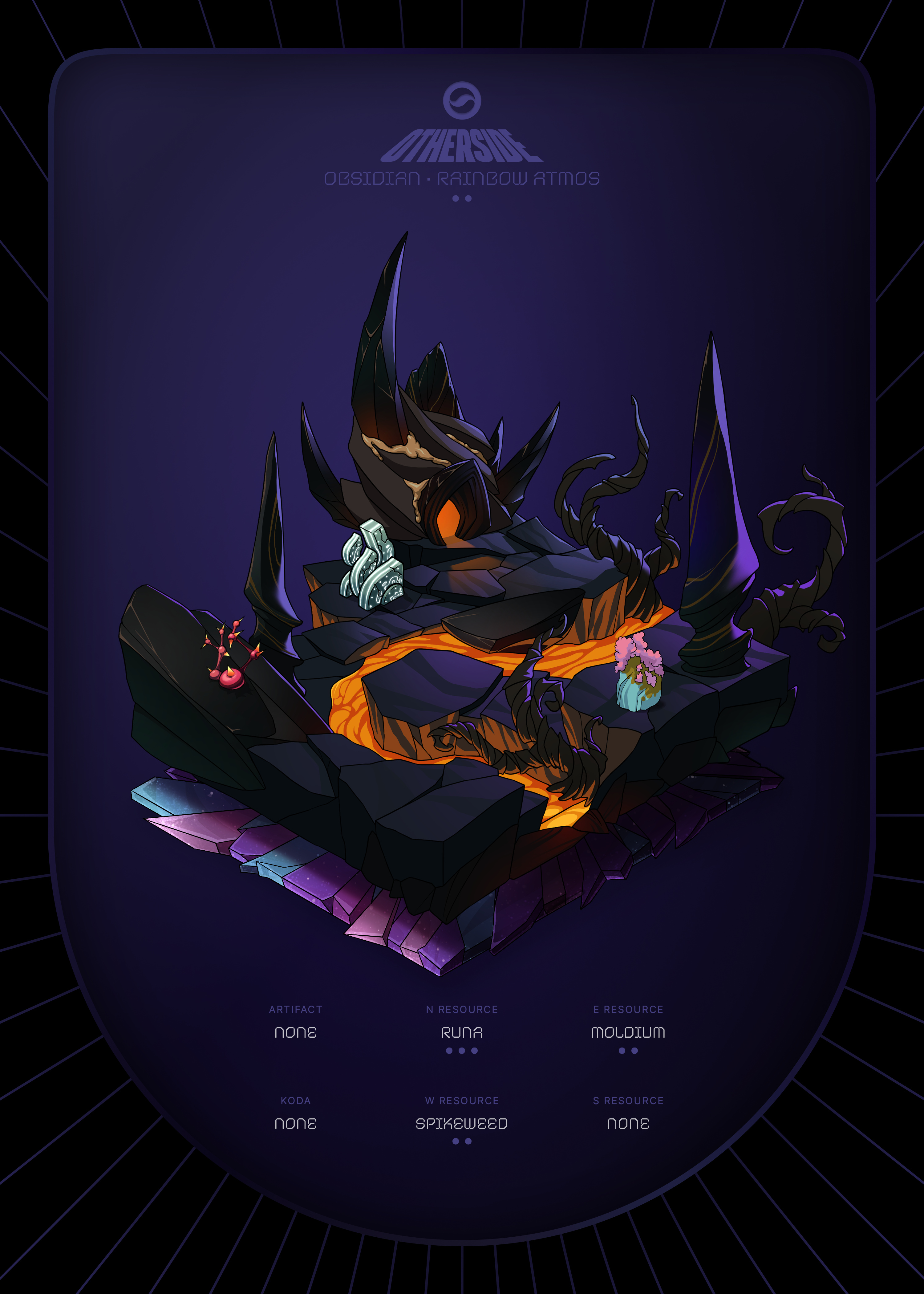 Otherdeed #78121 — Obsidian