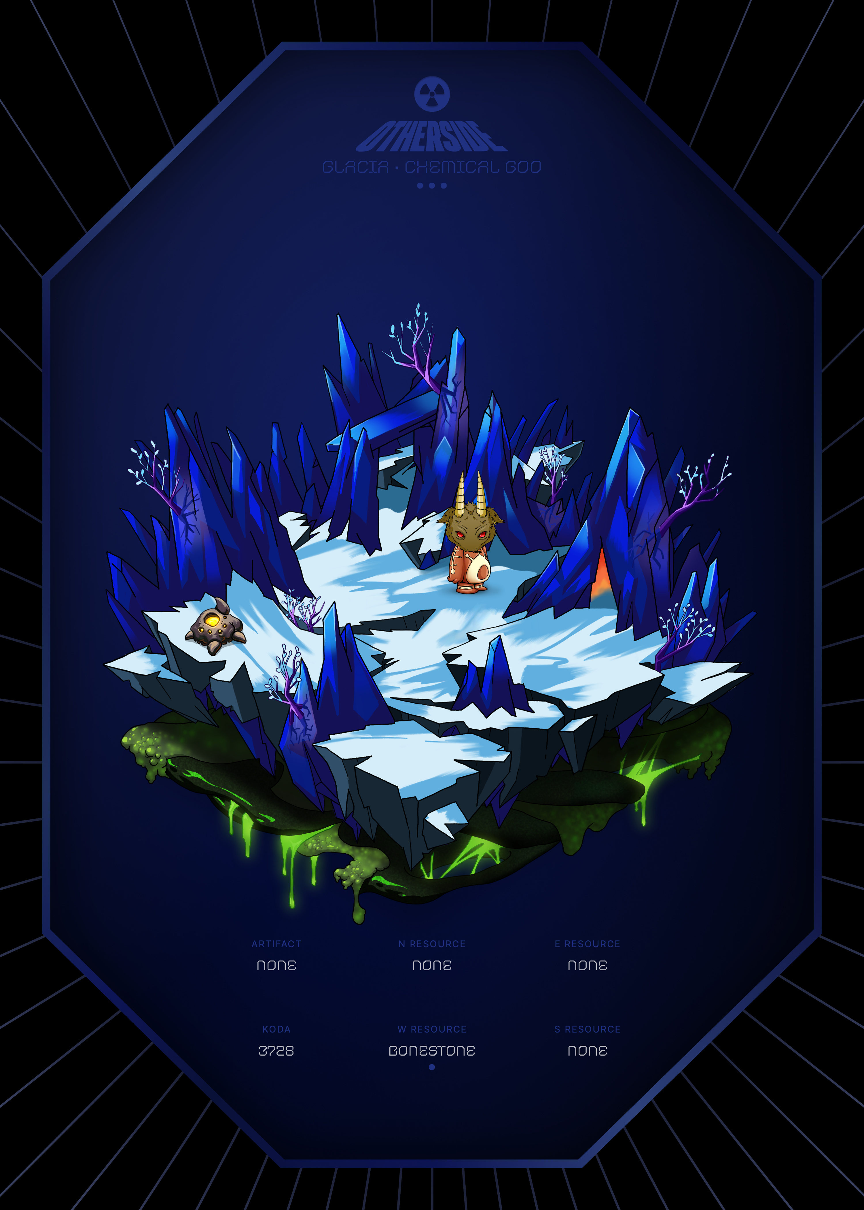Otherdeed #25460 — Glacia