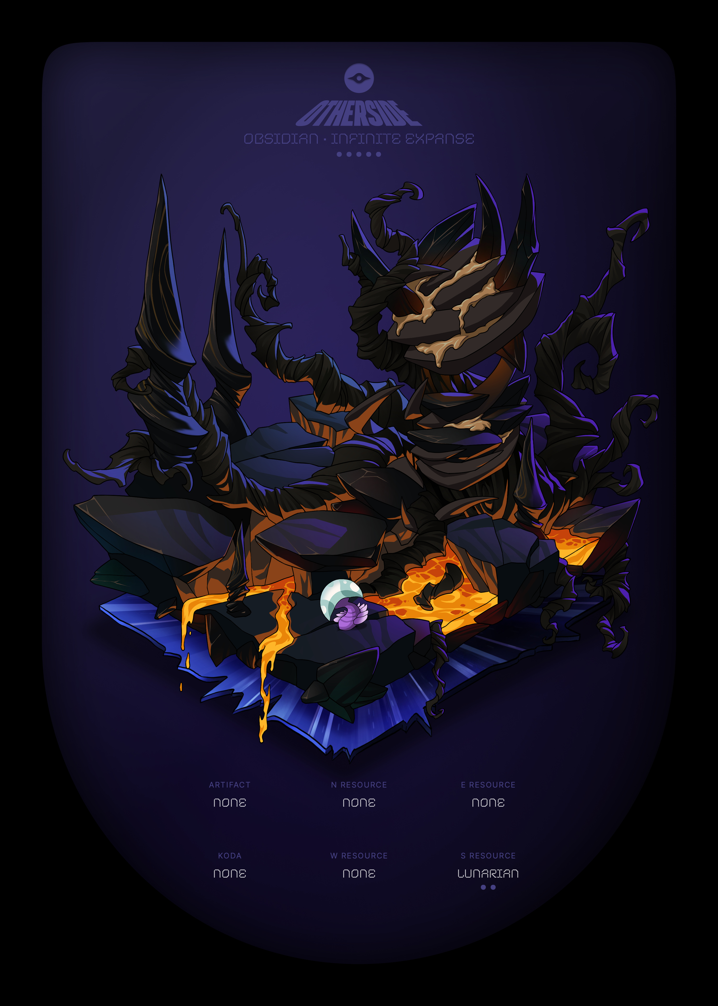Otherdeed #48474 — Obsidian