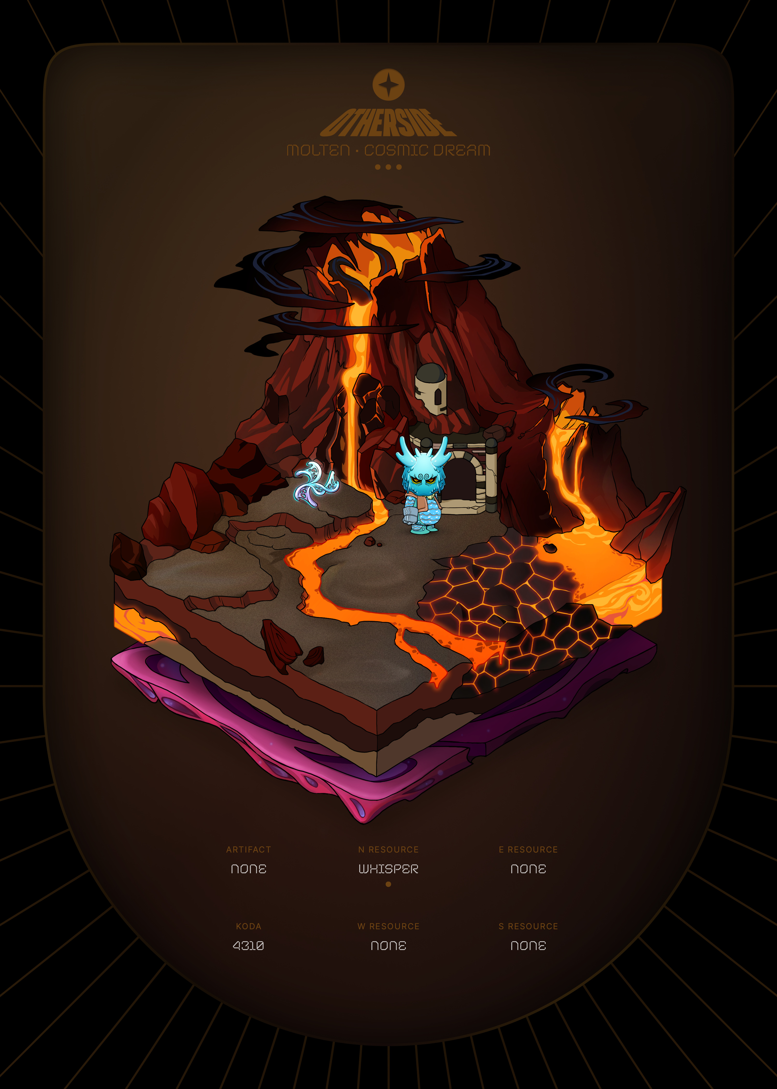 Otherdeed #31231 — Molten