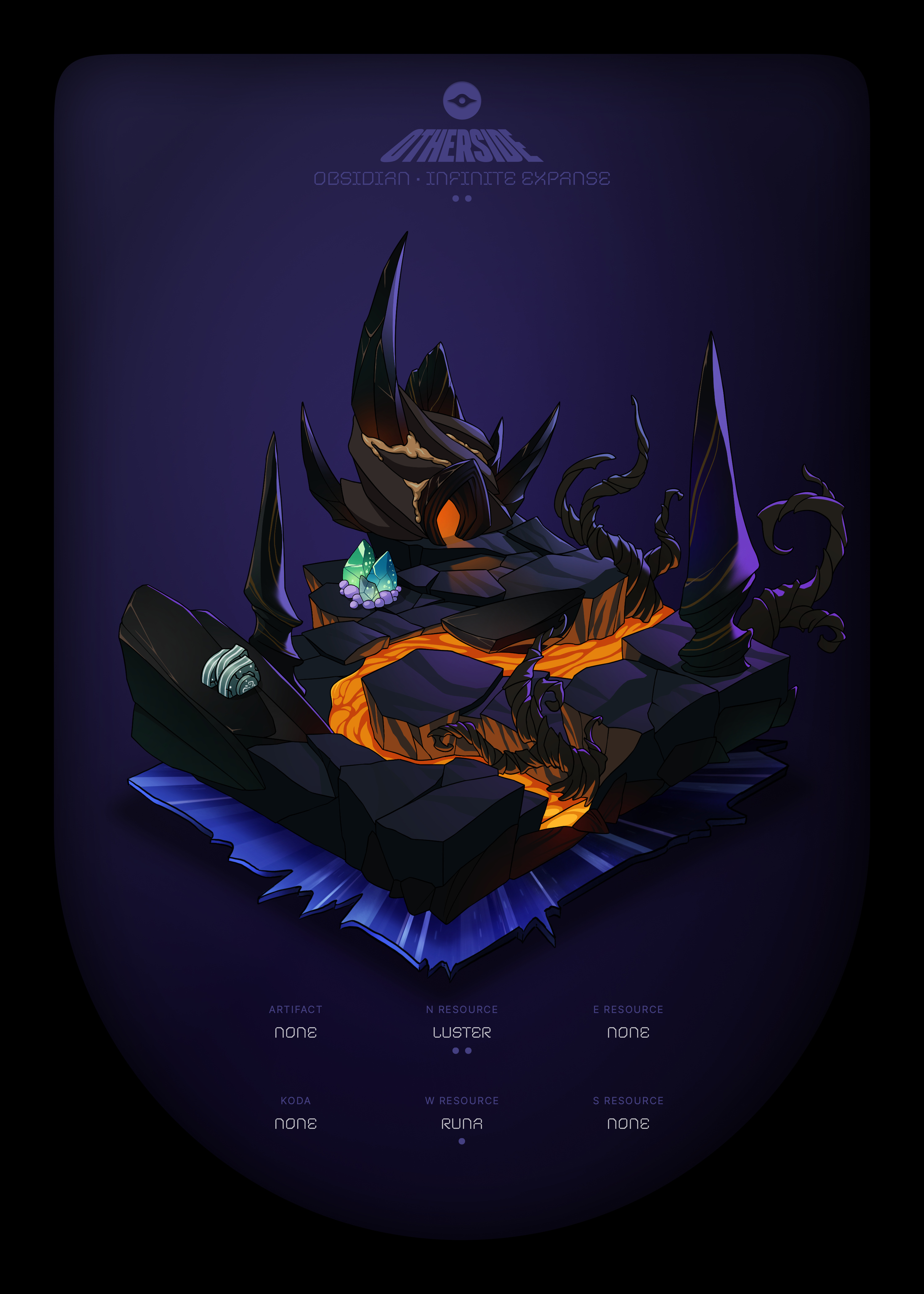 Otherdeed #48373 — Obsidian