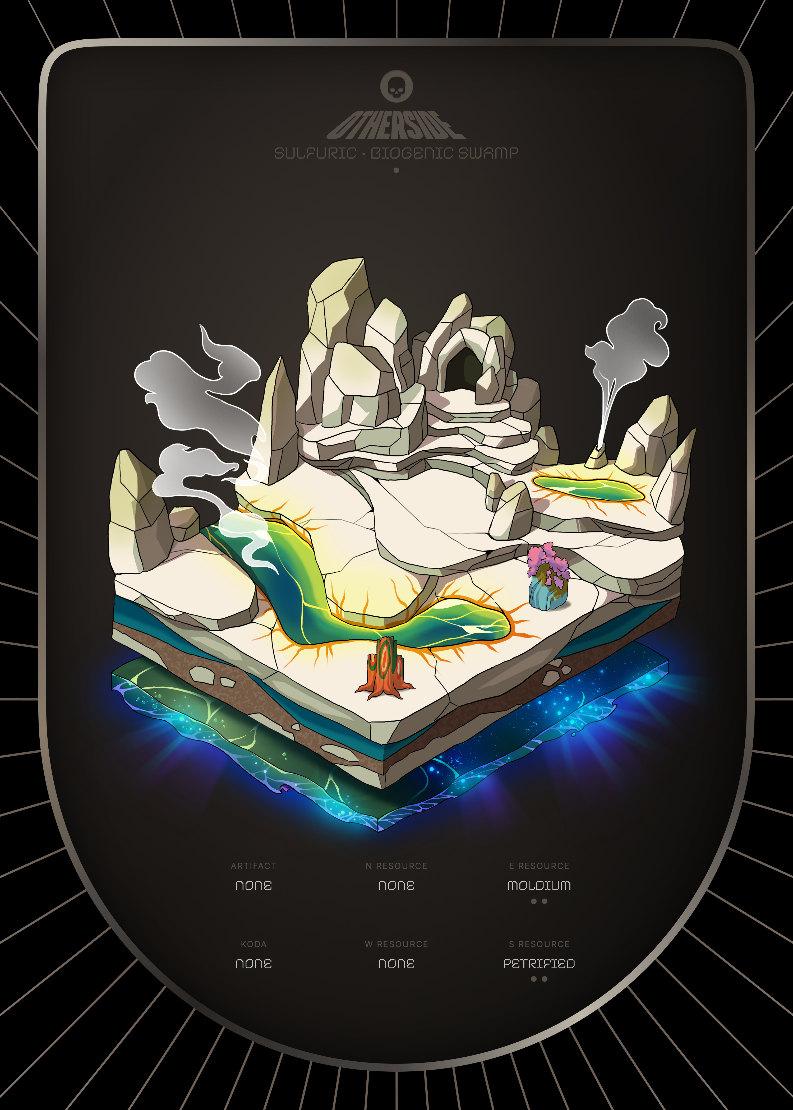 Otherdeed #4920 — Sulfuric