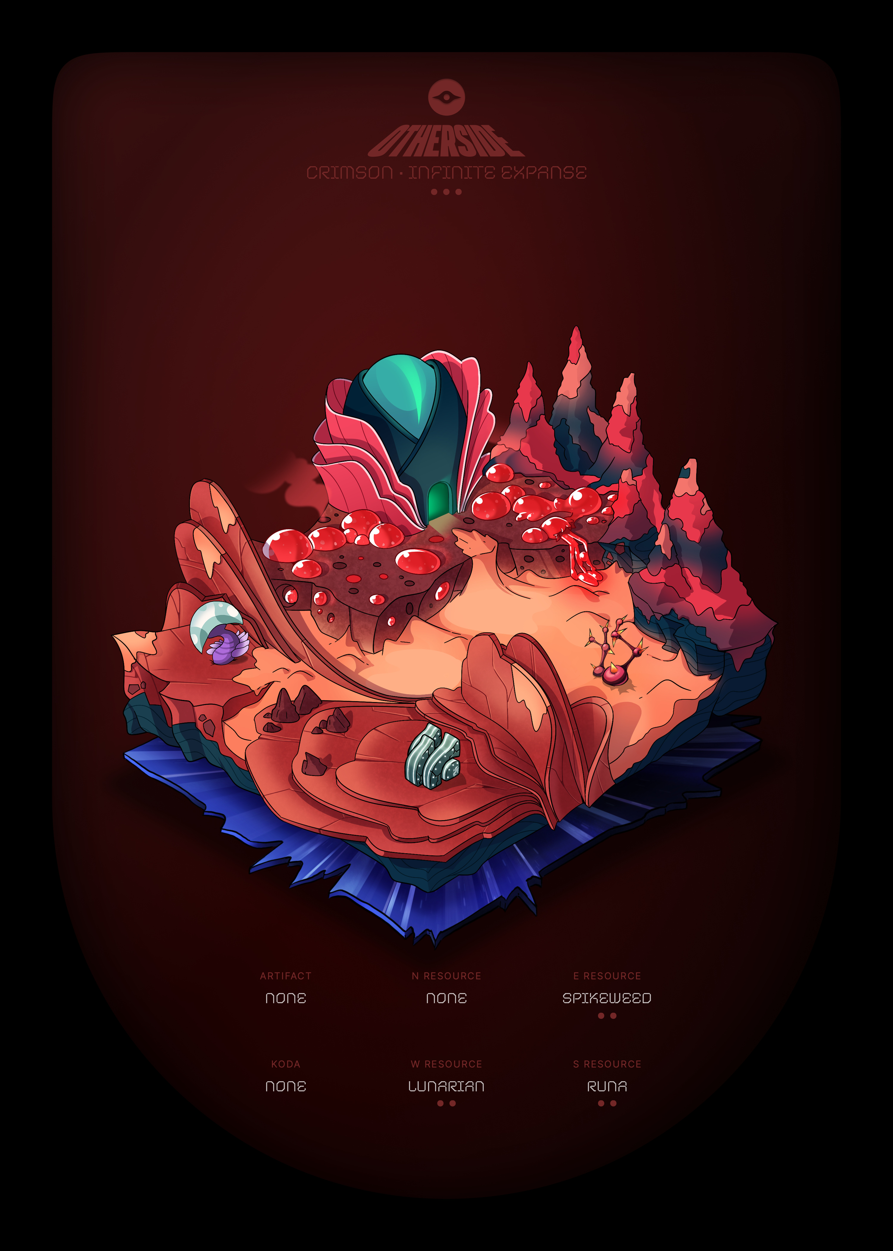 Otherdeed #56503 — Crimson