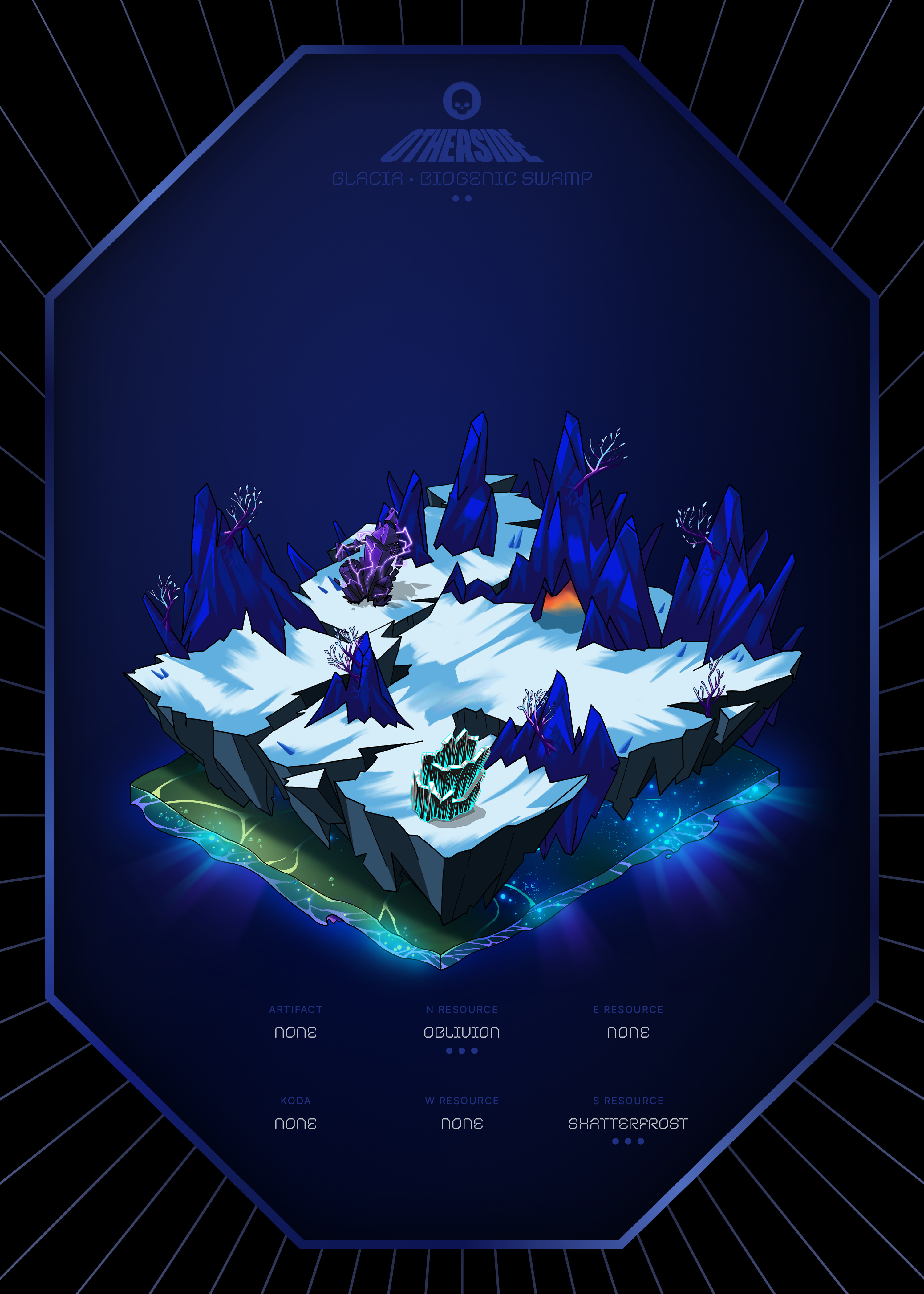 Otherdeed #6284 — Glacia