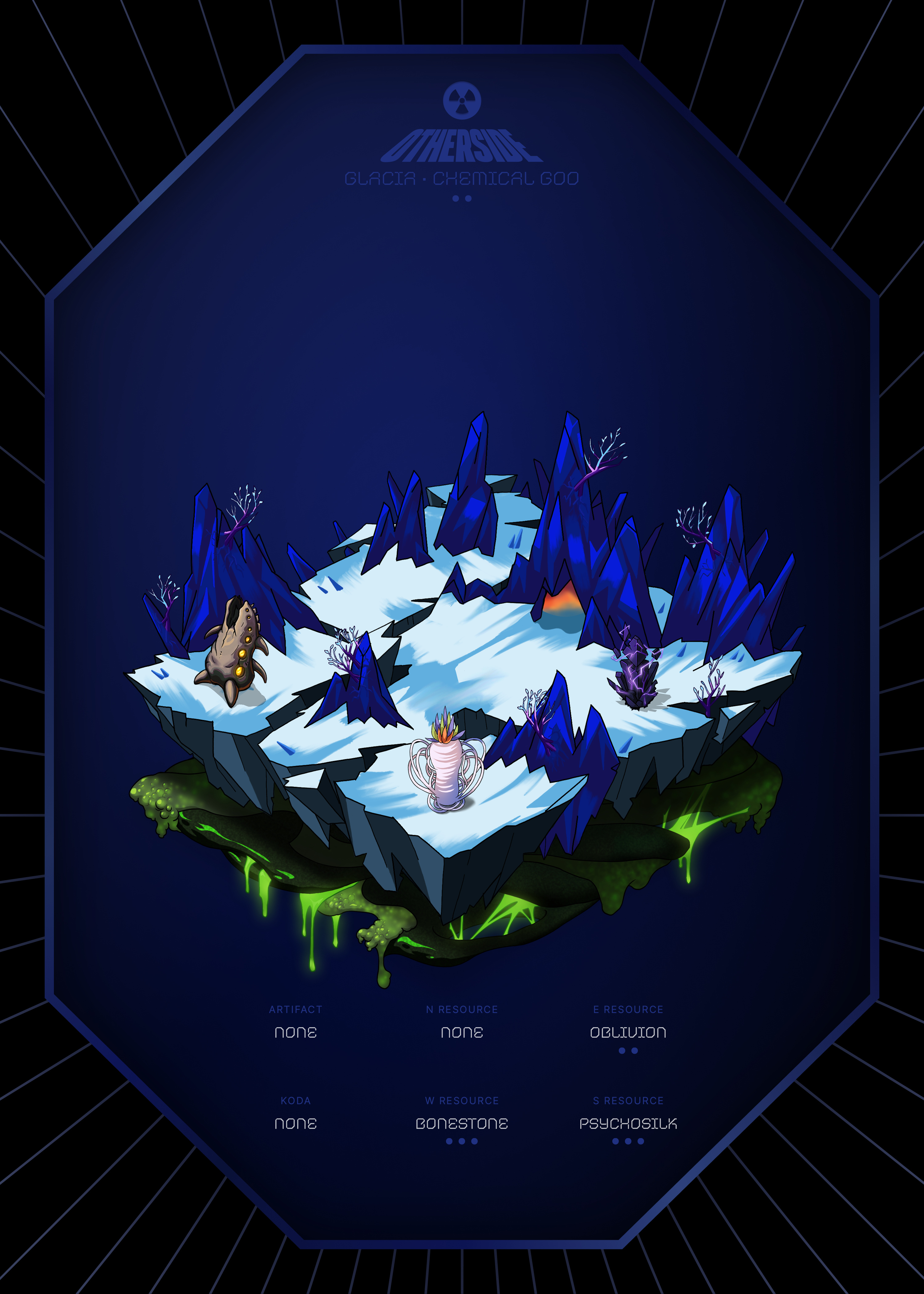 Otherdeed #25068 — Glacia
