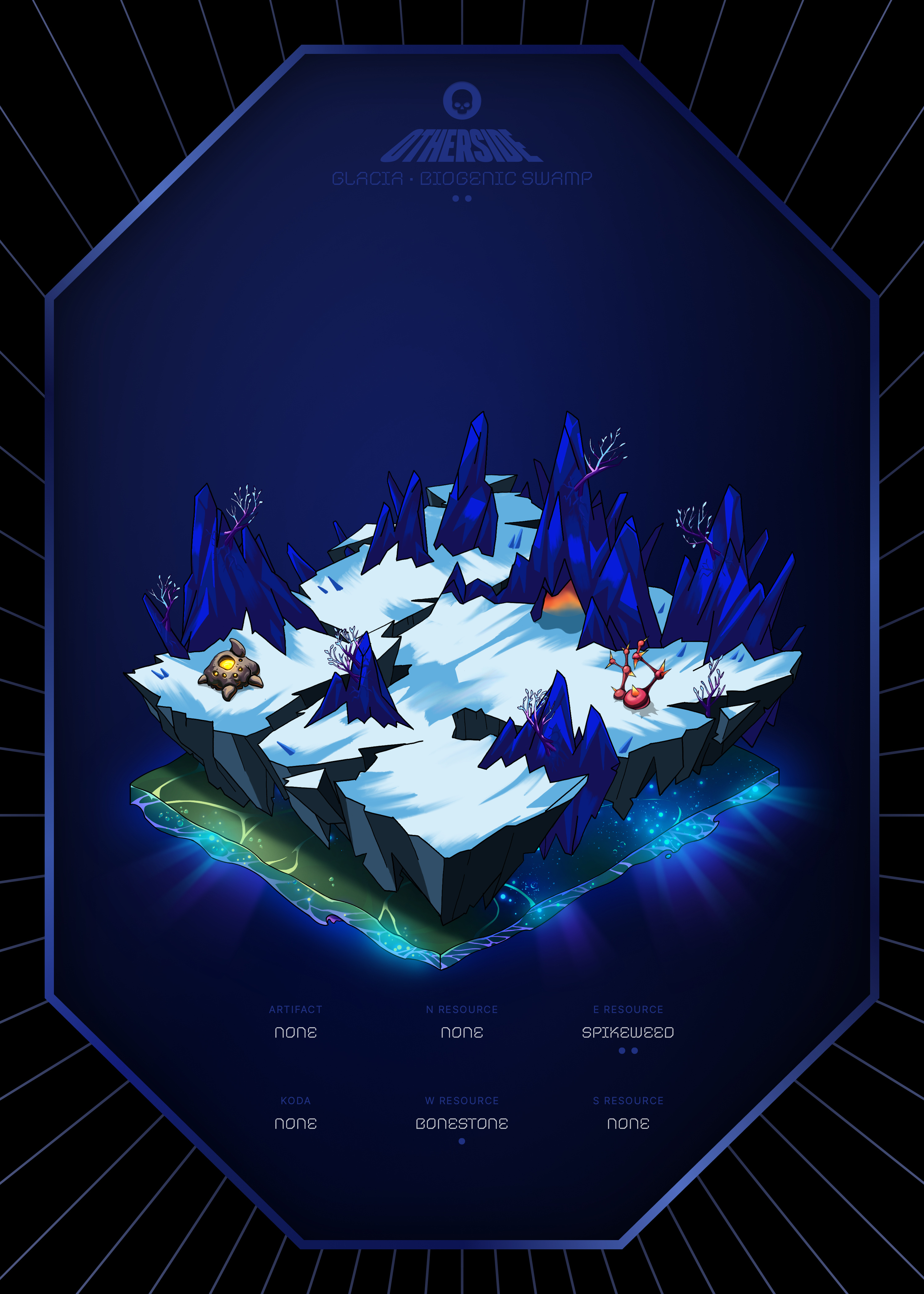 Otherdeed #4779 — Glacia