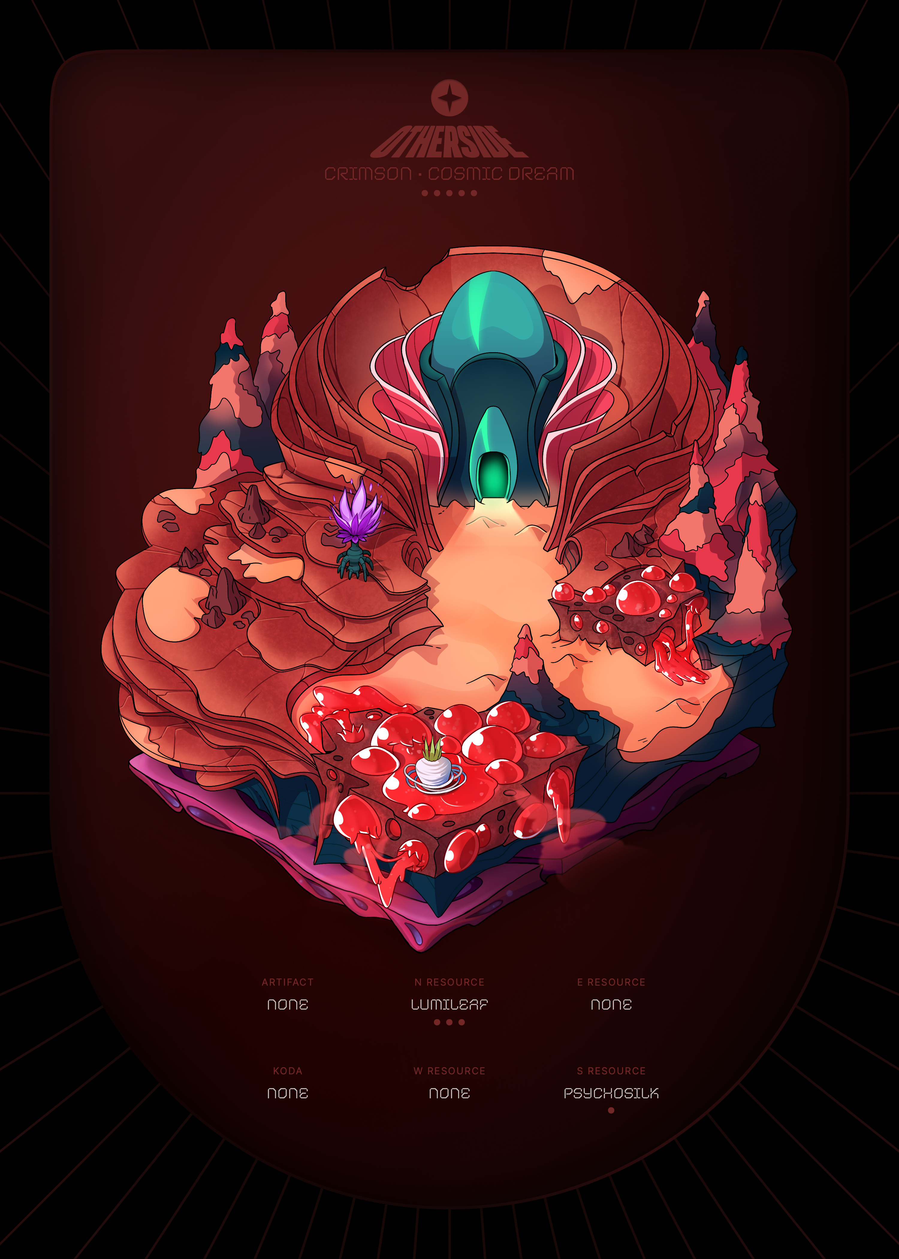 Otherdeed #31717 — Crimson