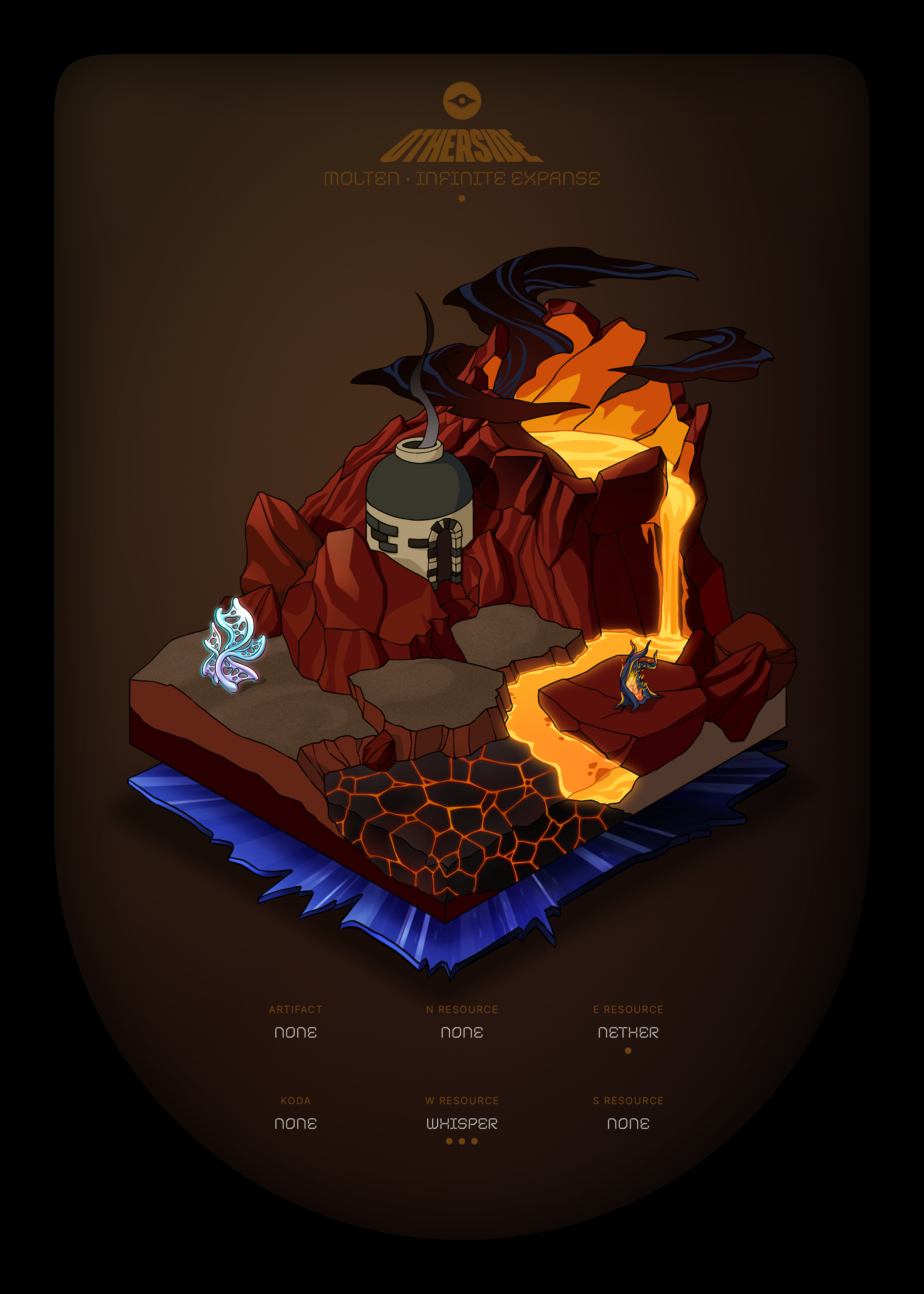 Otherdeed #60080 — Molten