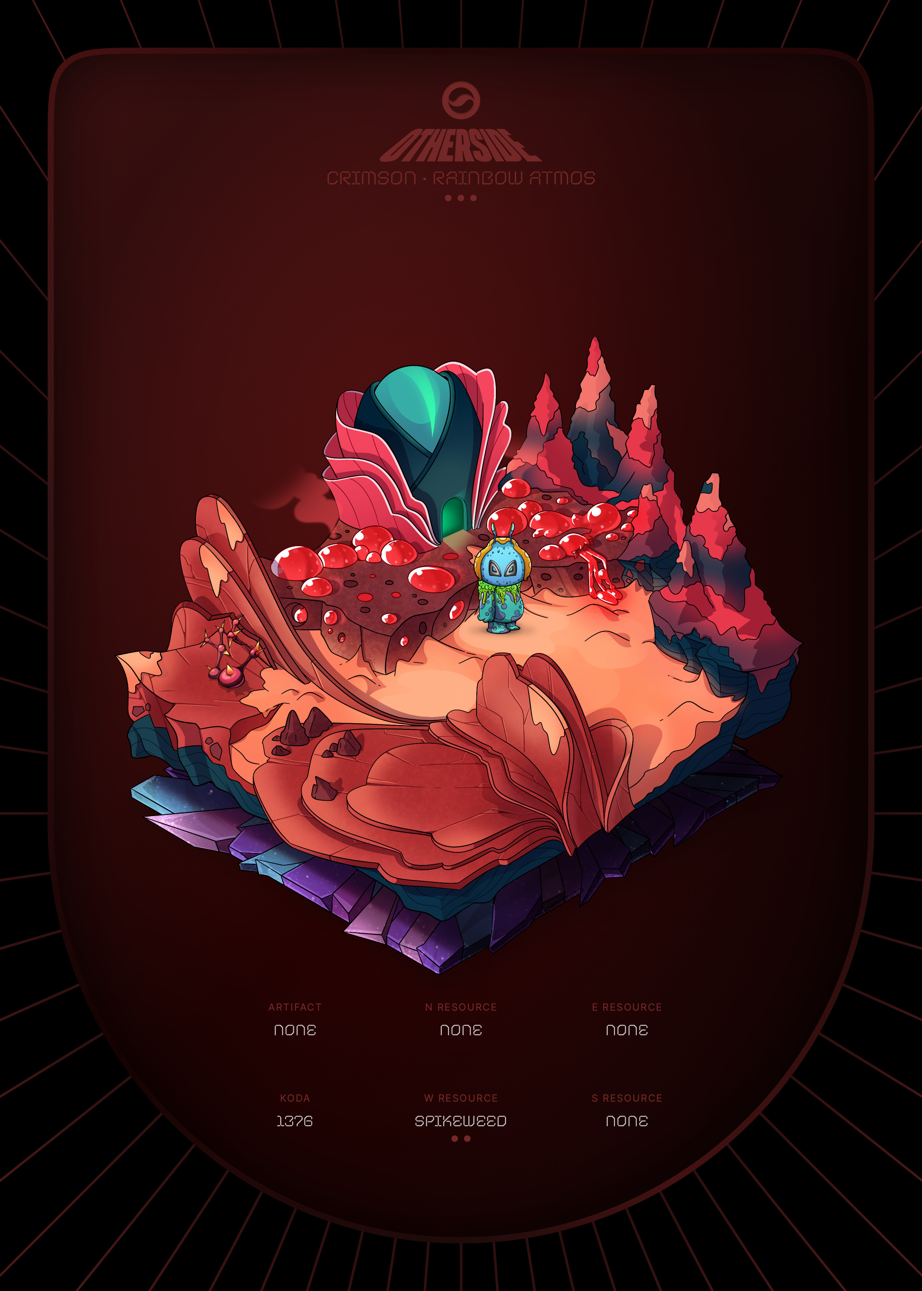 Otherdeed #81997 — Crimson