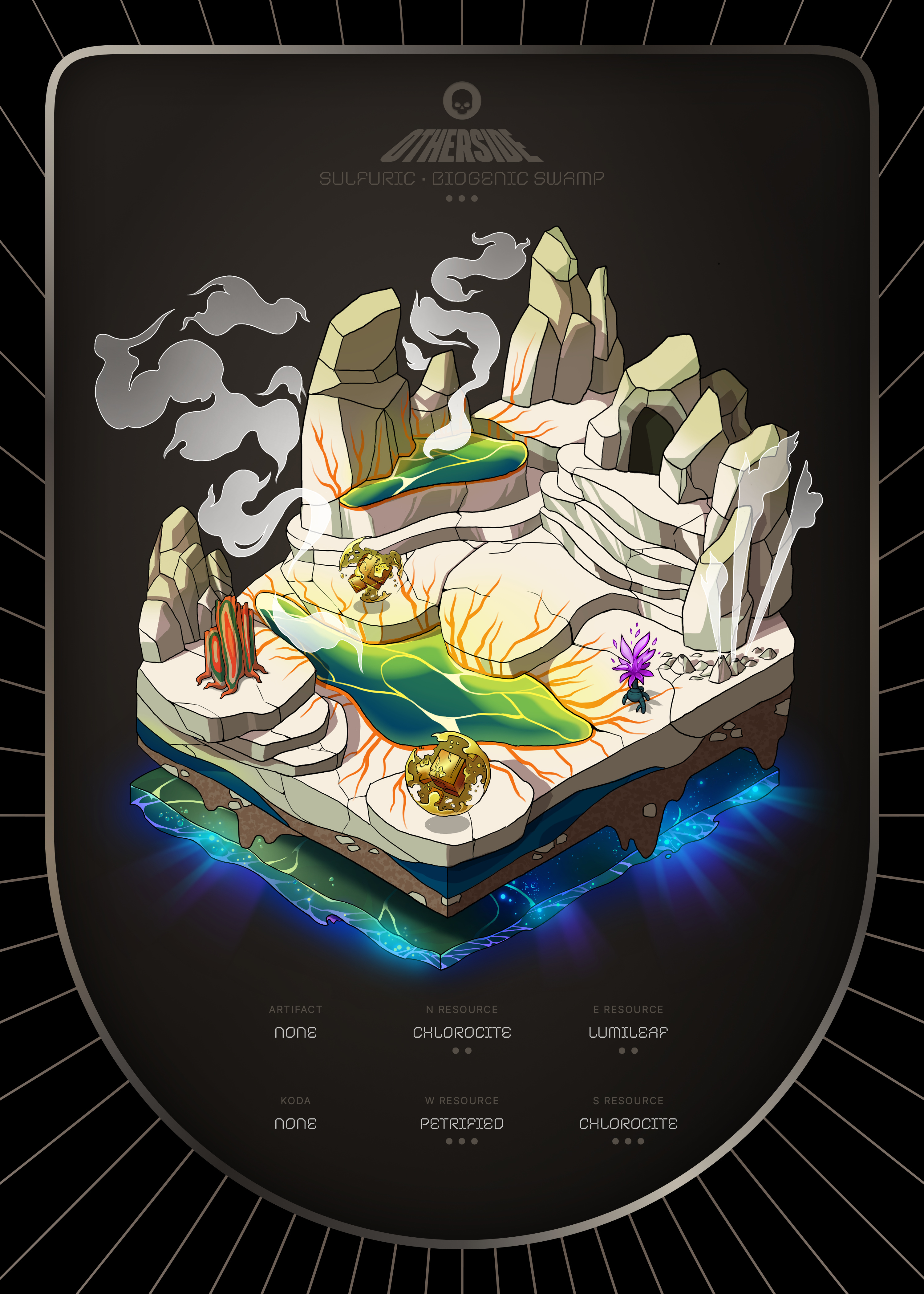 Otherdeed #7944 — Sulfuric