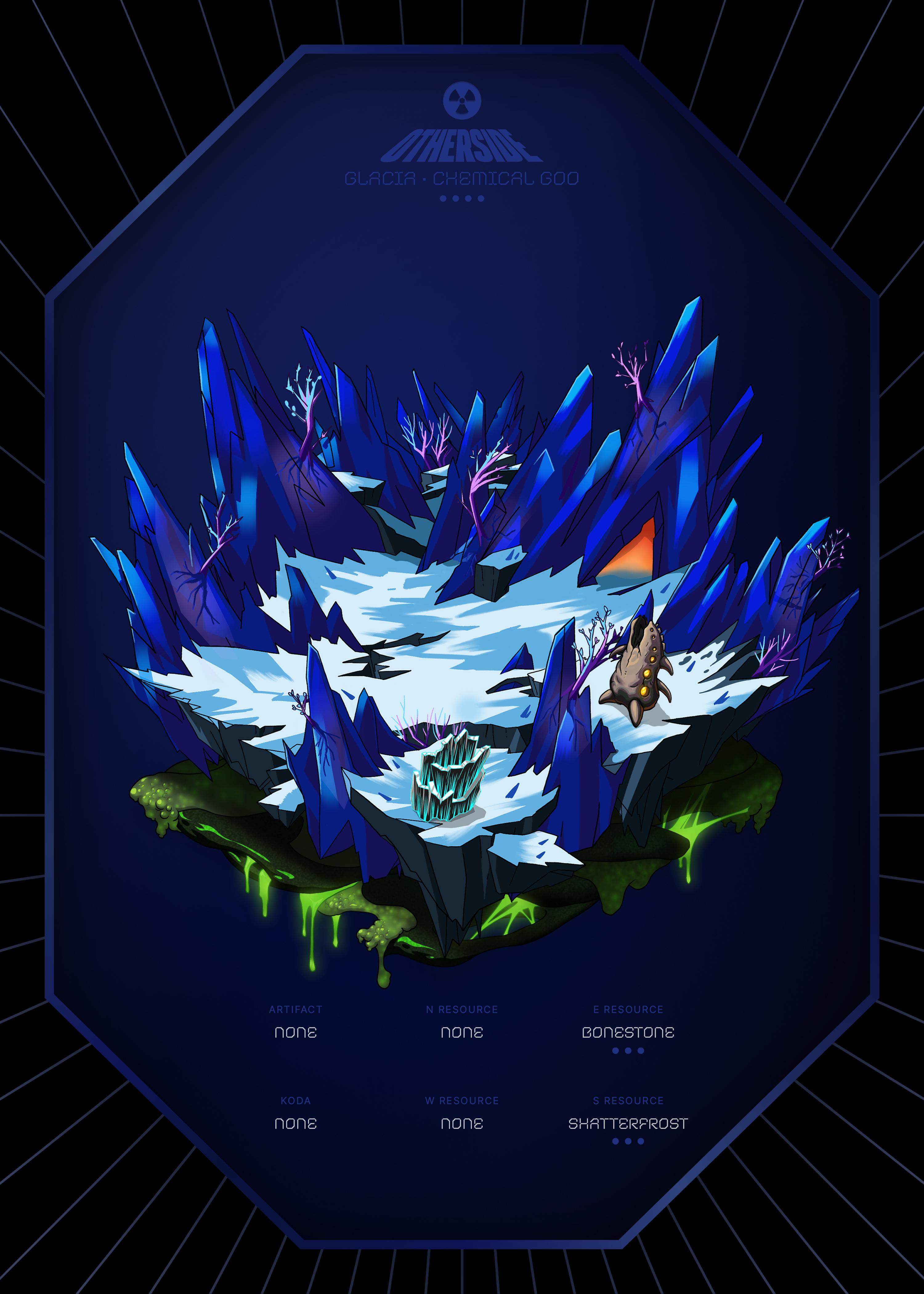 Otherdeed #22222 — Glacia
