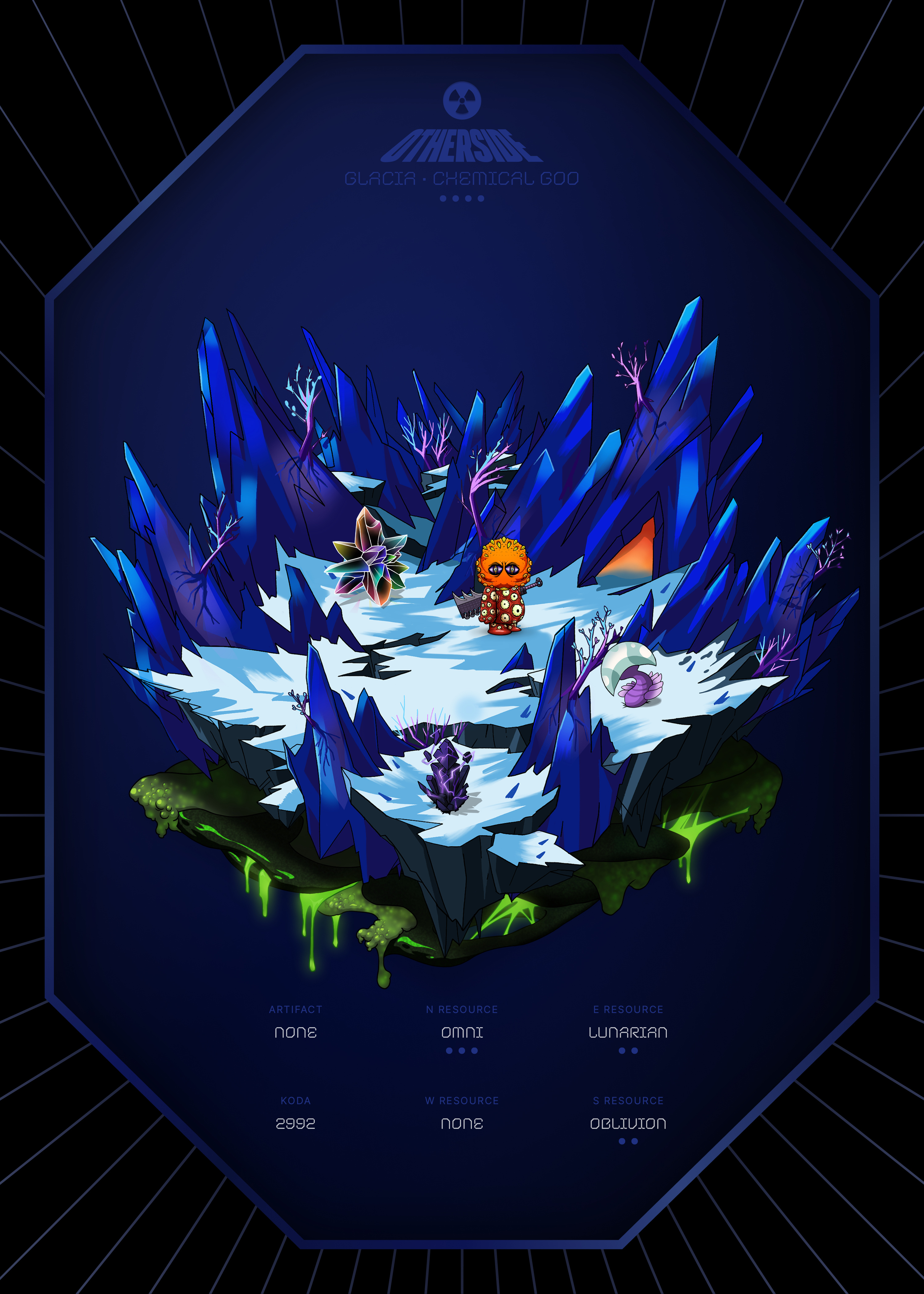 Otherdeed #22309 — Glacia