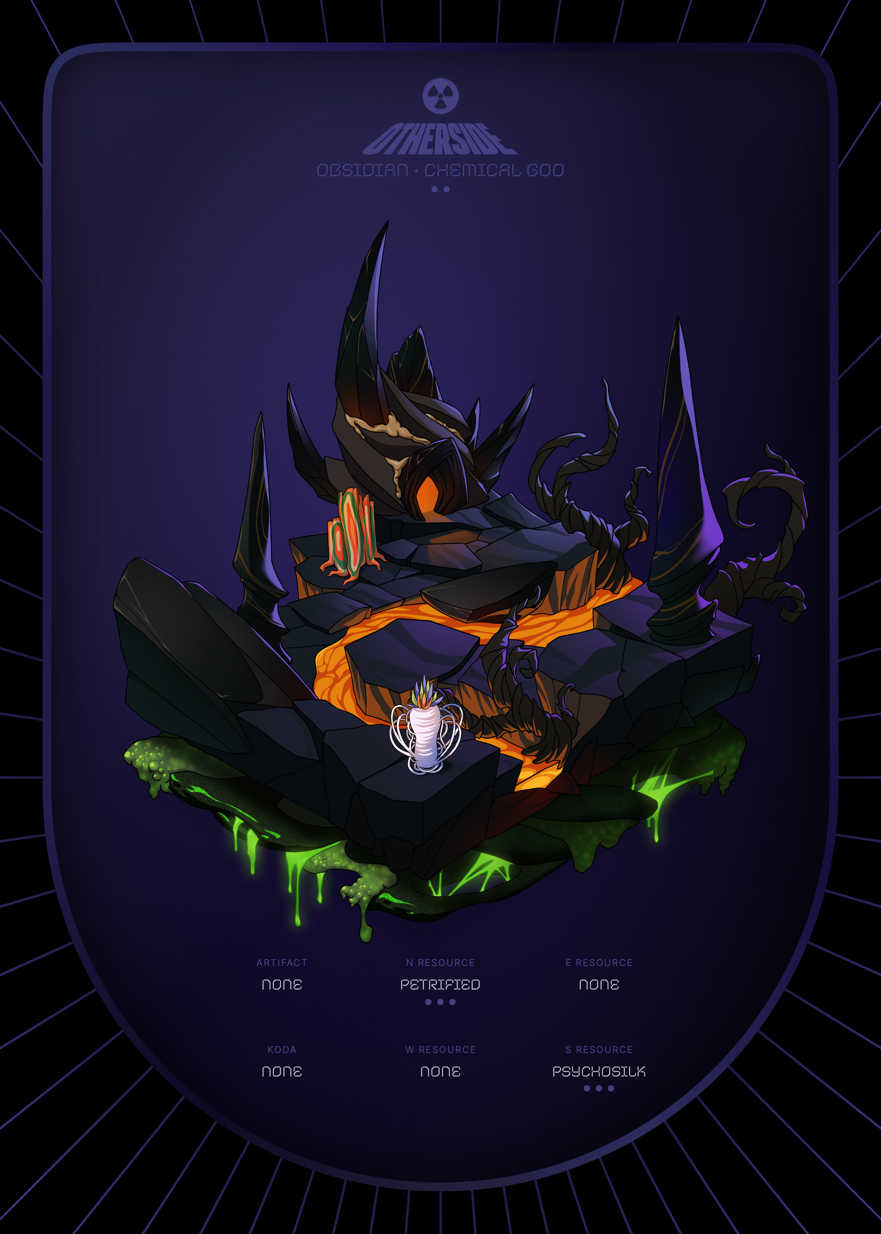 Otherdeed #17122 — Obsidian