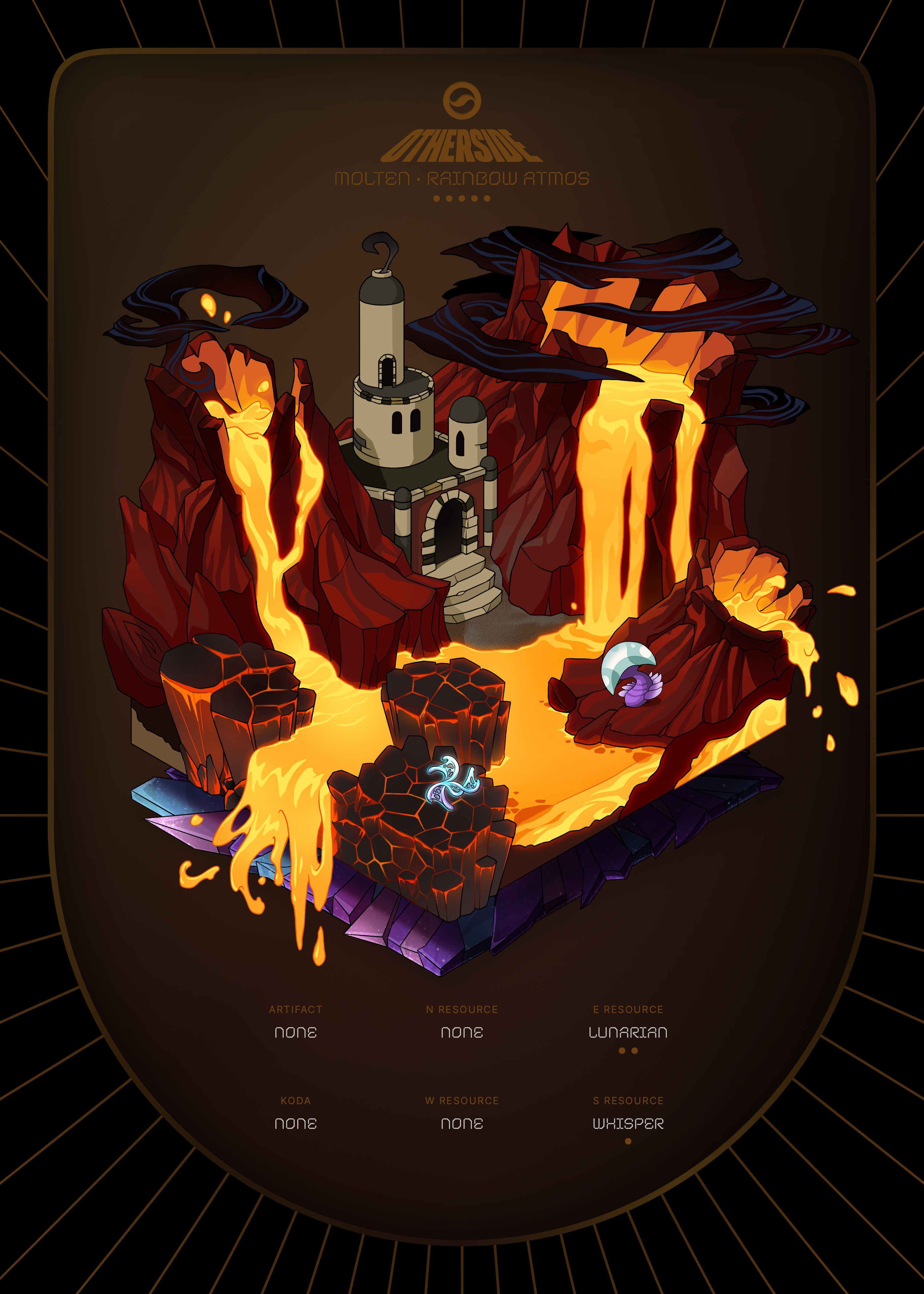 Otherdeed #73935 — Molten