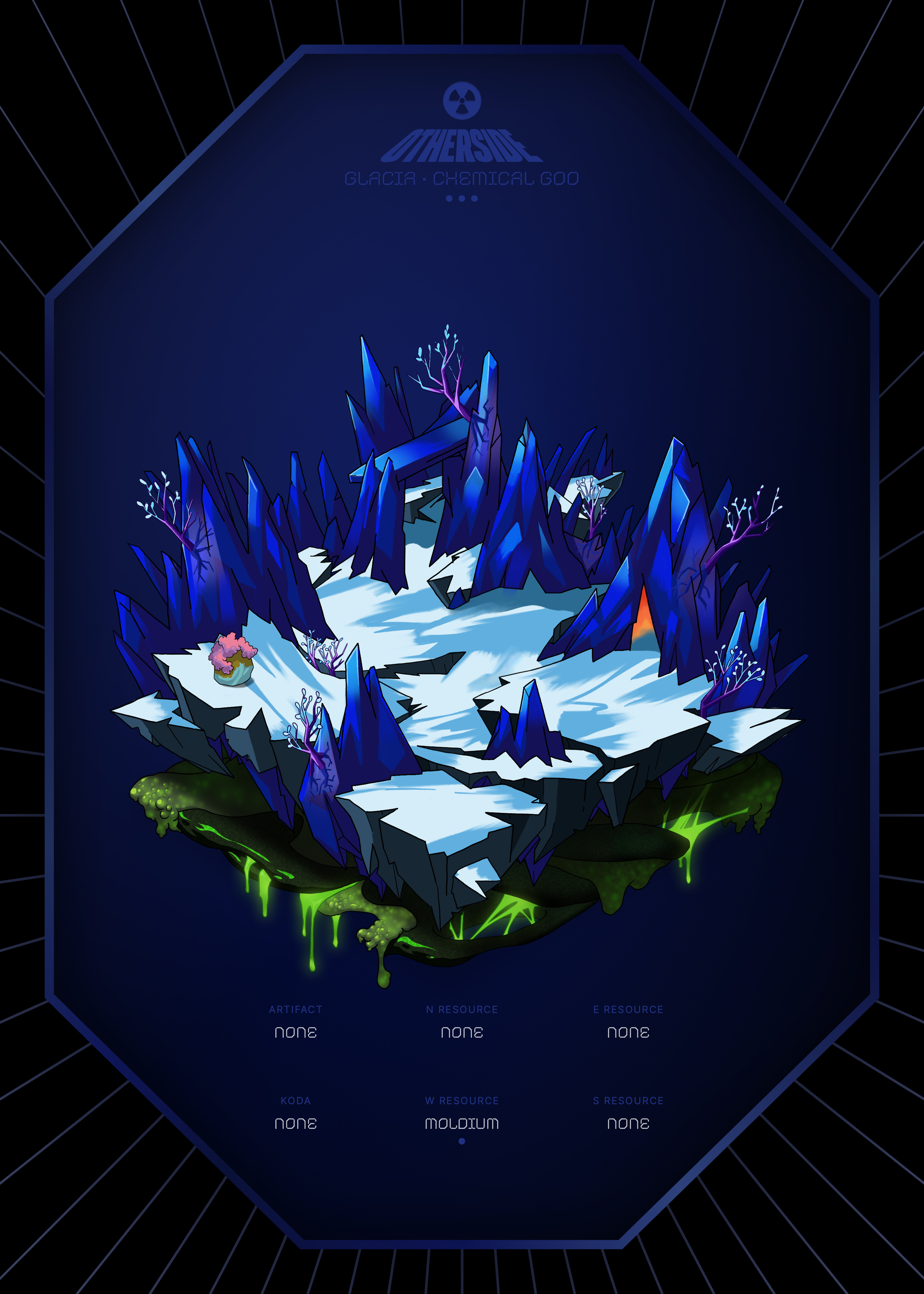 Otherdeed #25518 — Glacia