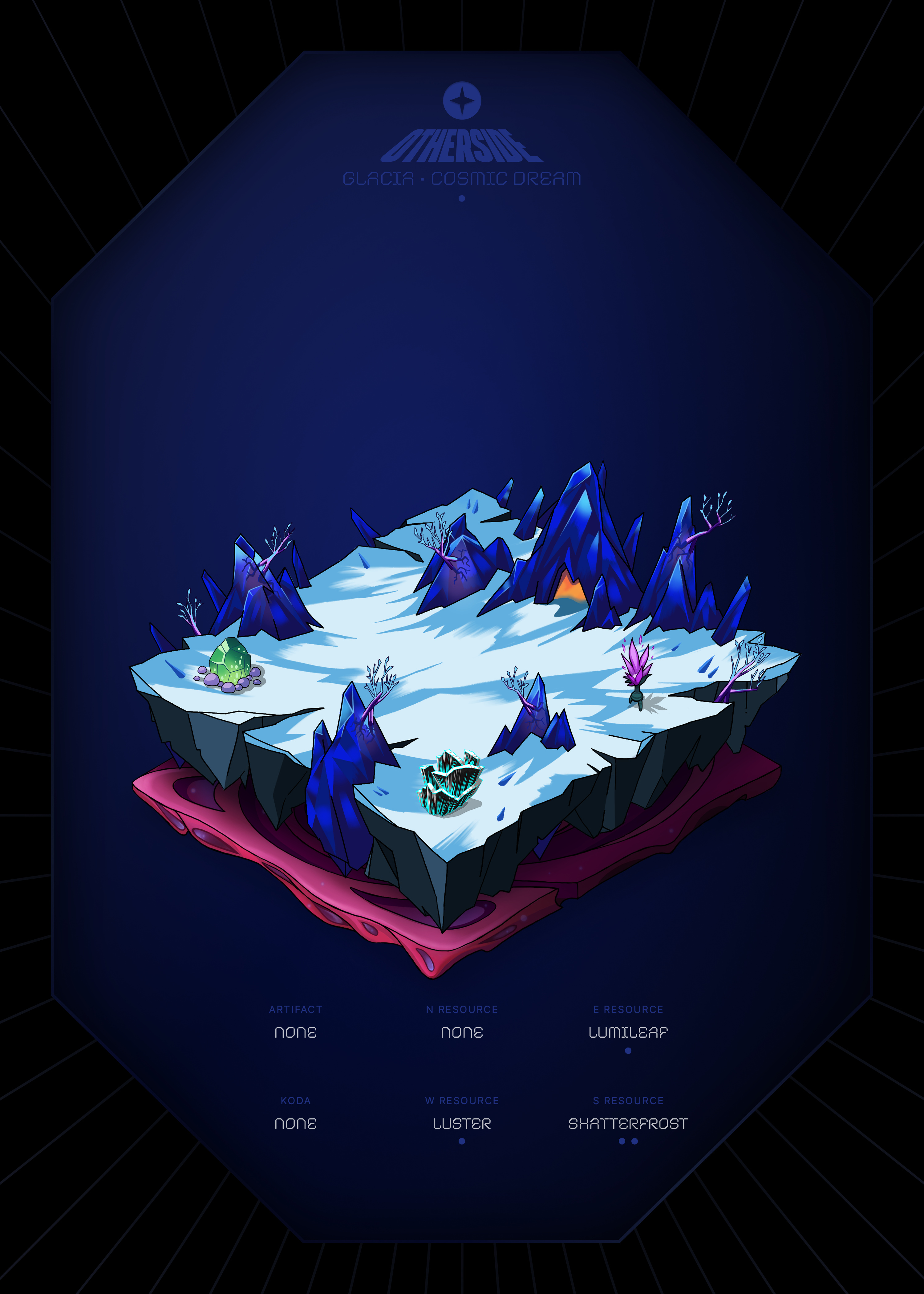 Otherdeed #33117 — Glacia