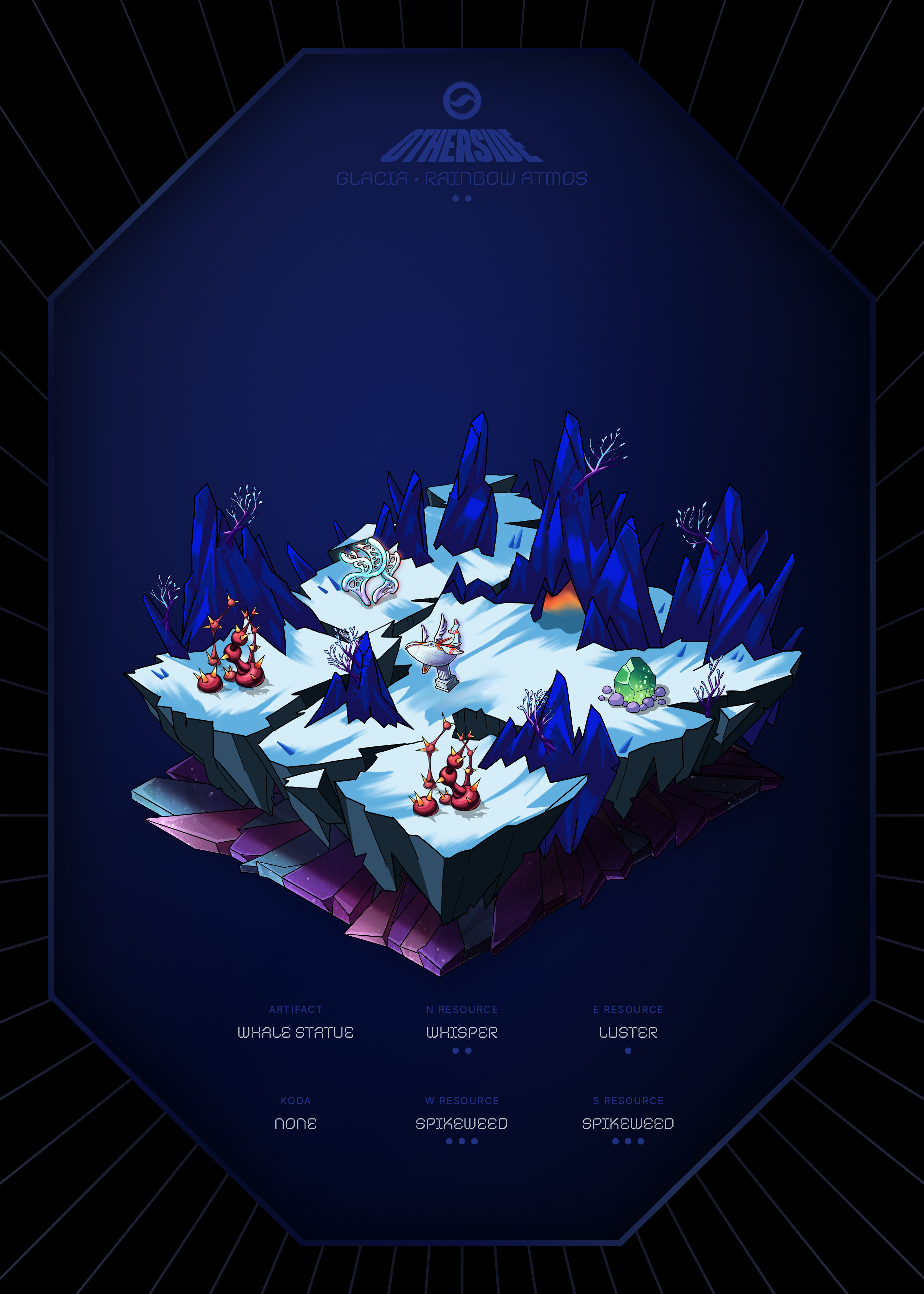 Otherdeed #77105 — Glacia