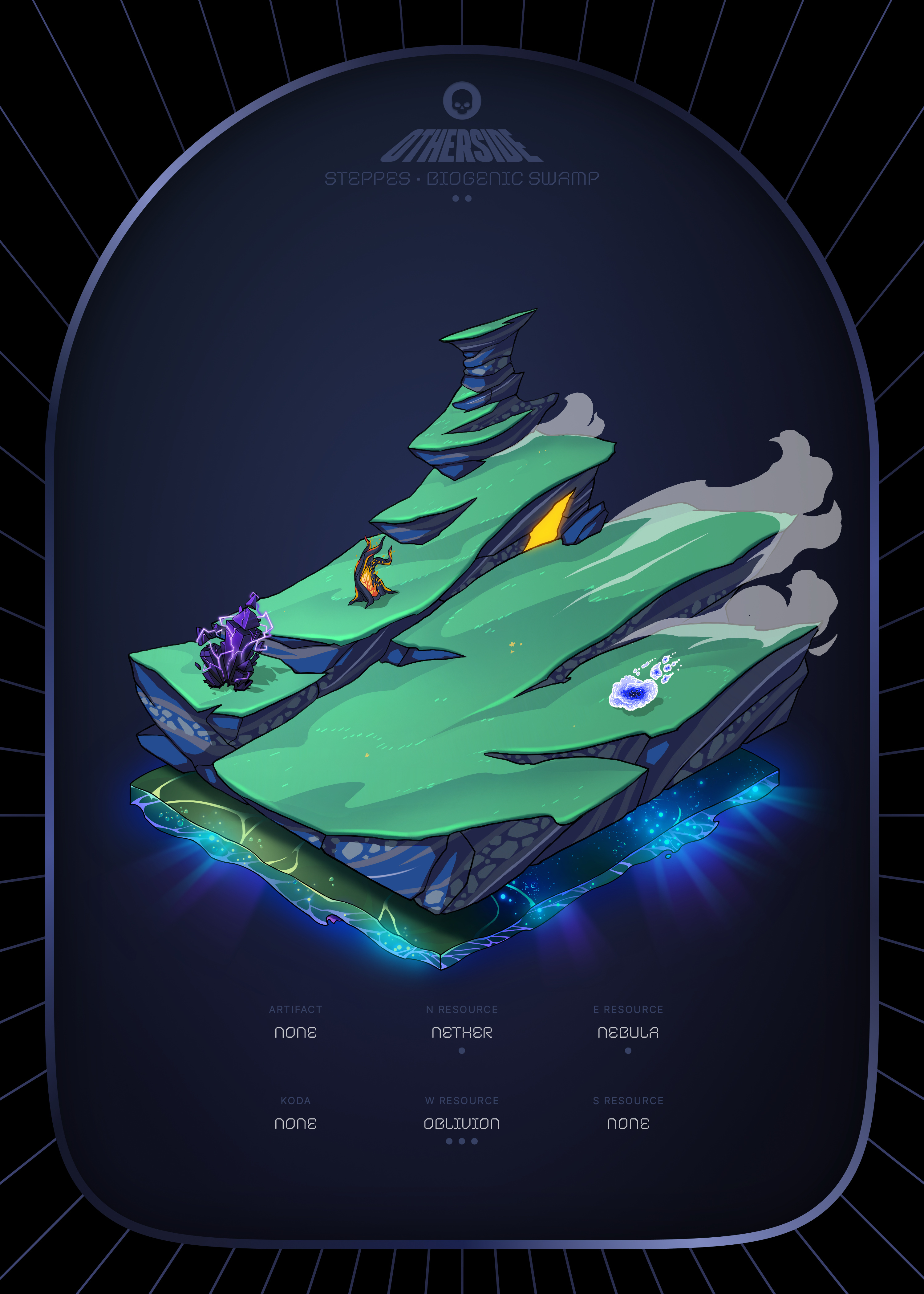 Otherdeed #6882 — Steppes