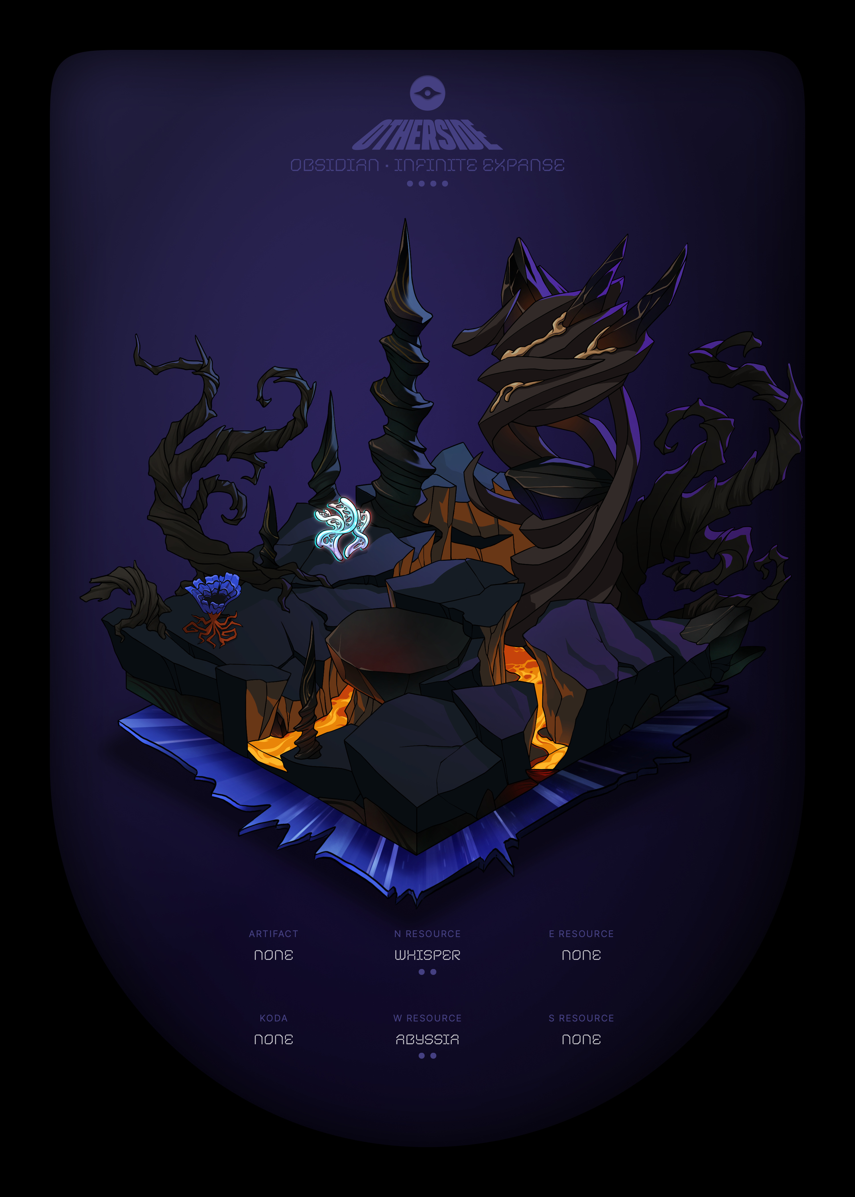 Otherdeed #41158 — Obsidian