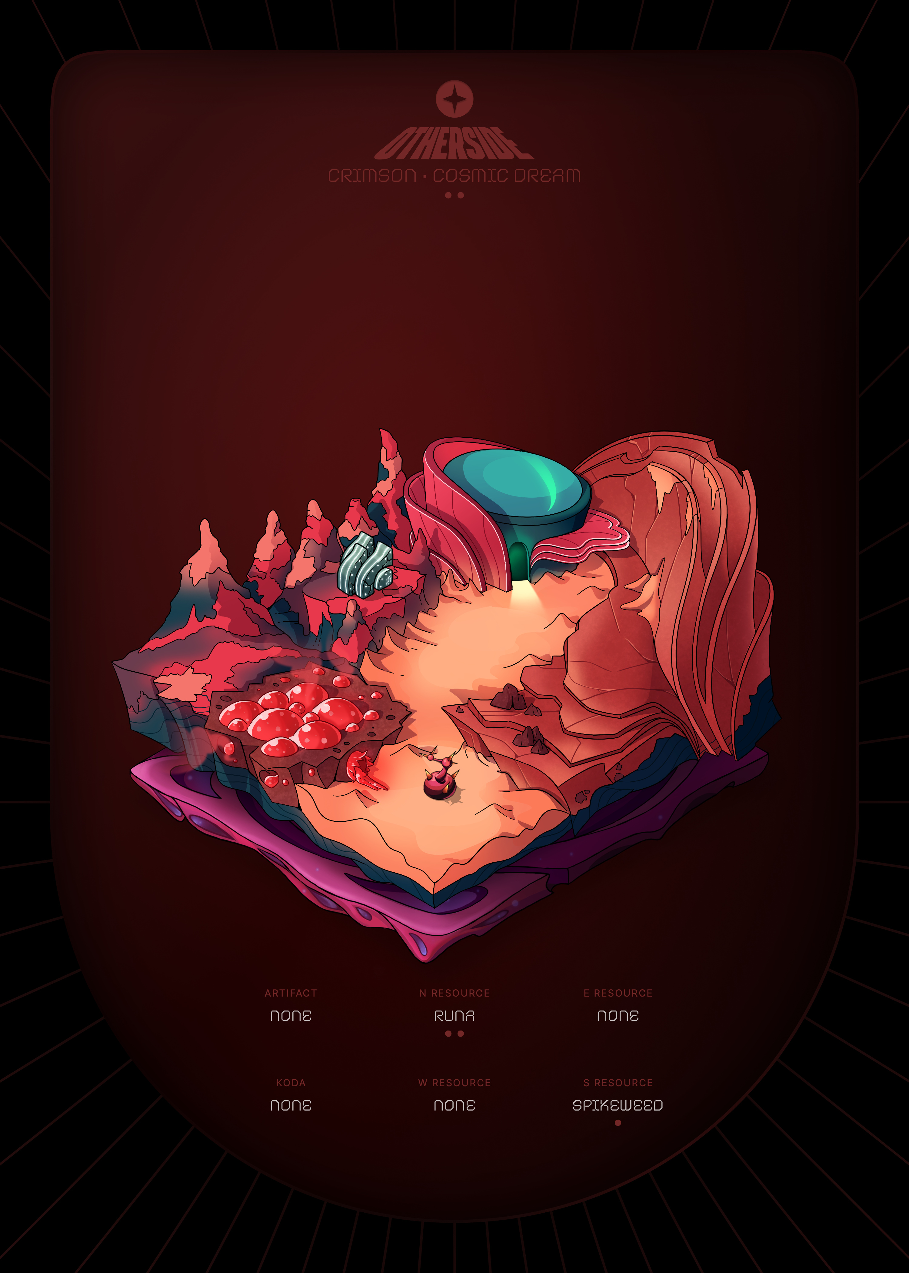 Otherdeed #35617 — Crimson