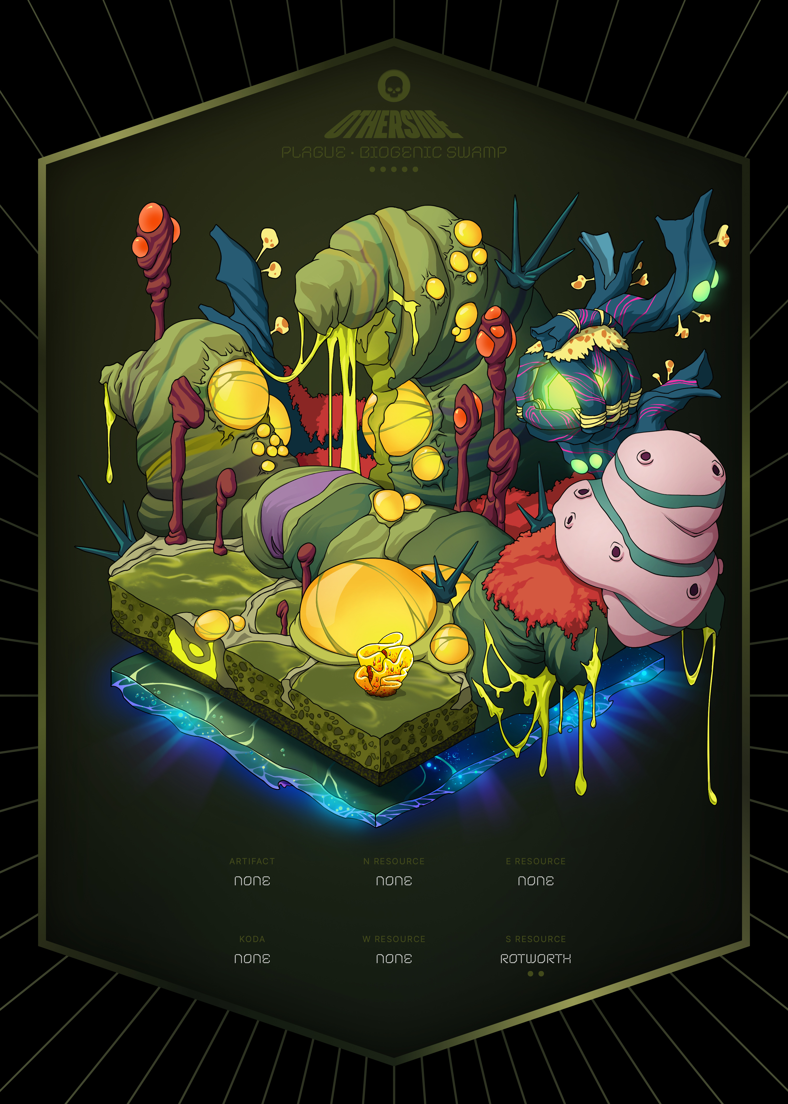Otherdeed #5691 — Plague