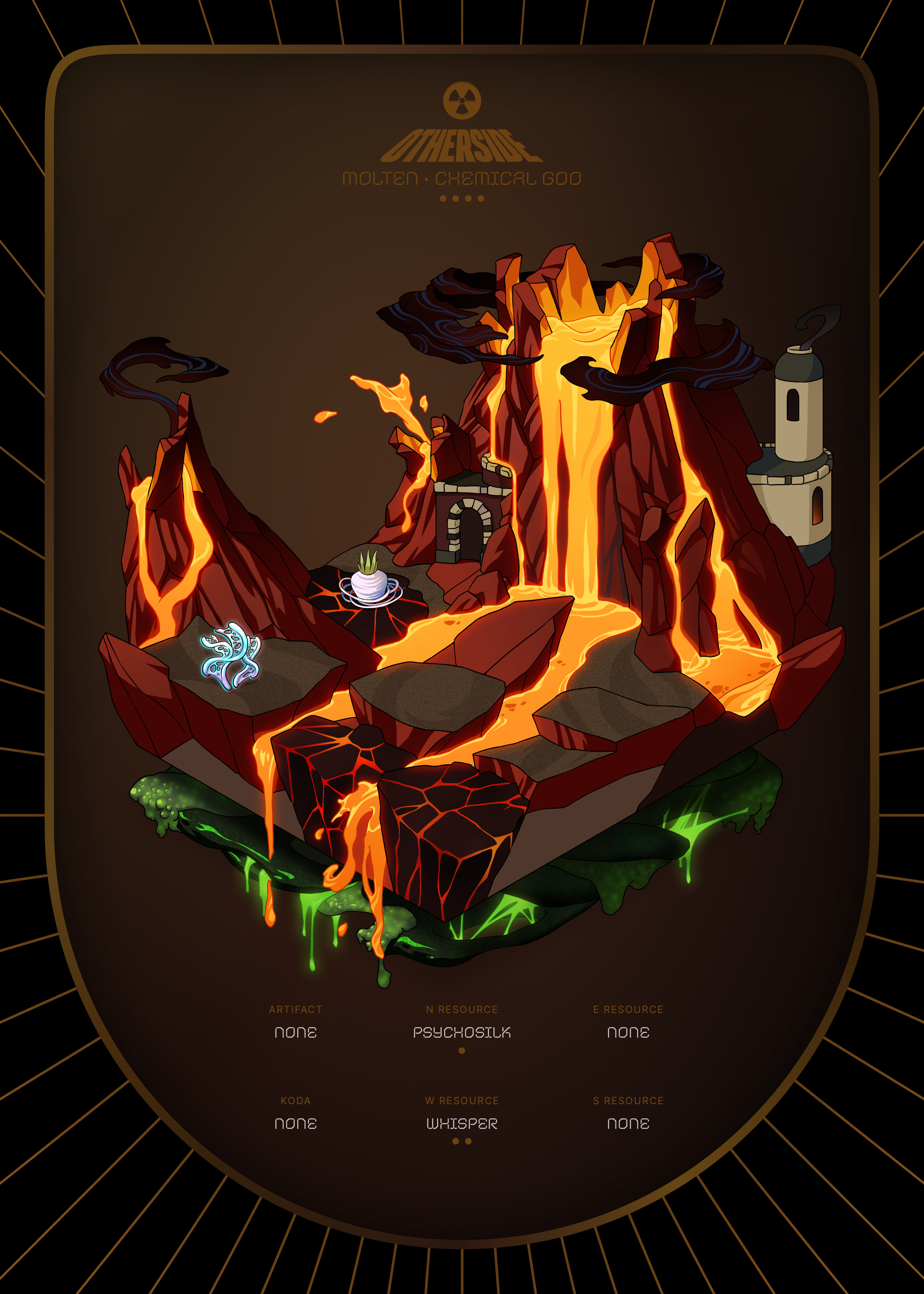 Otherdeed #14650 — Molten