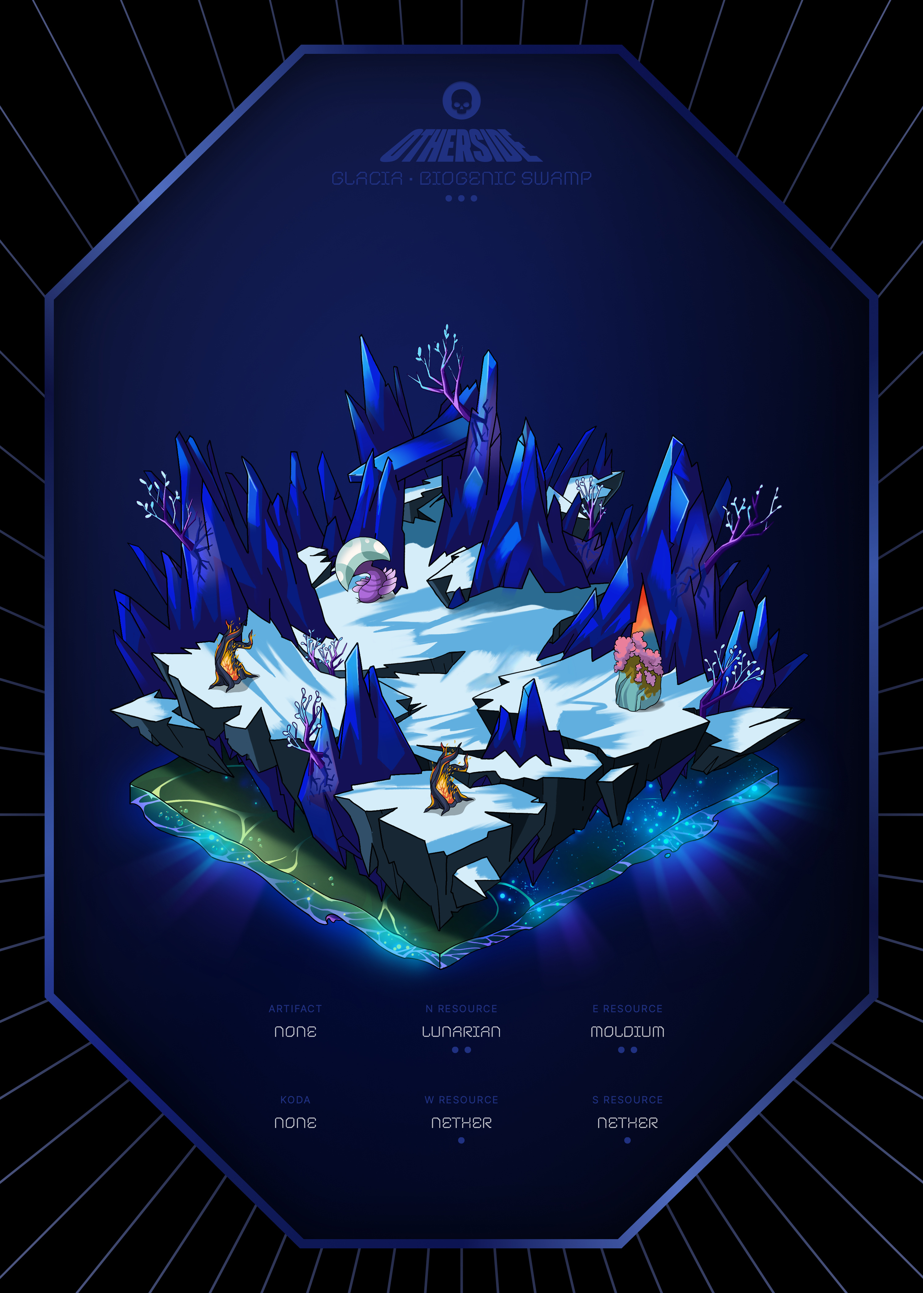 Otherdeed #3336 — Glacia