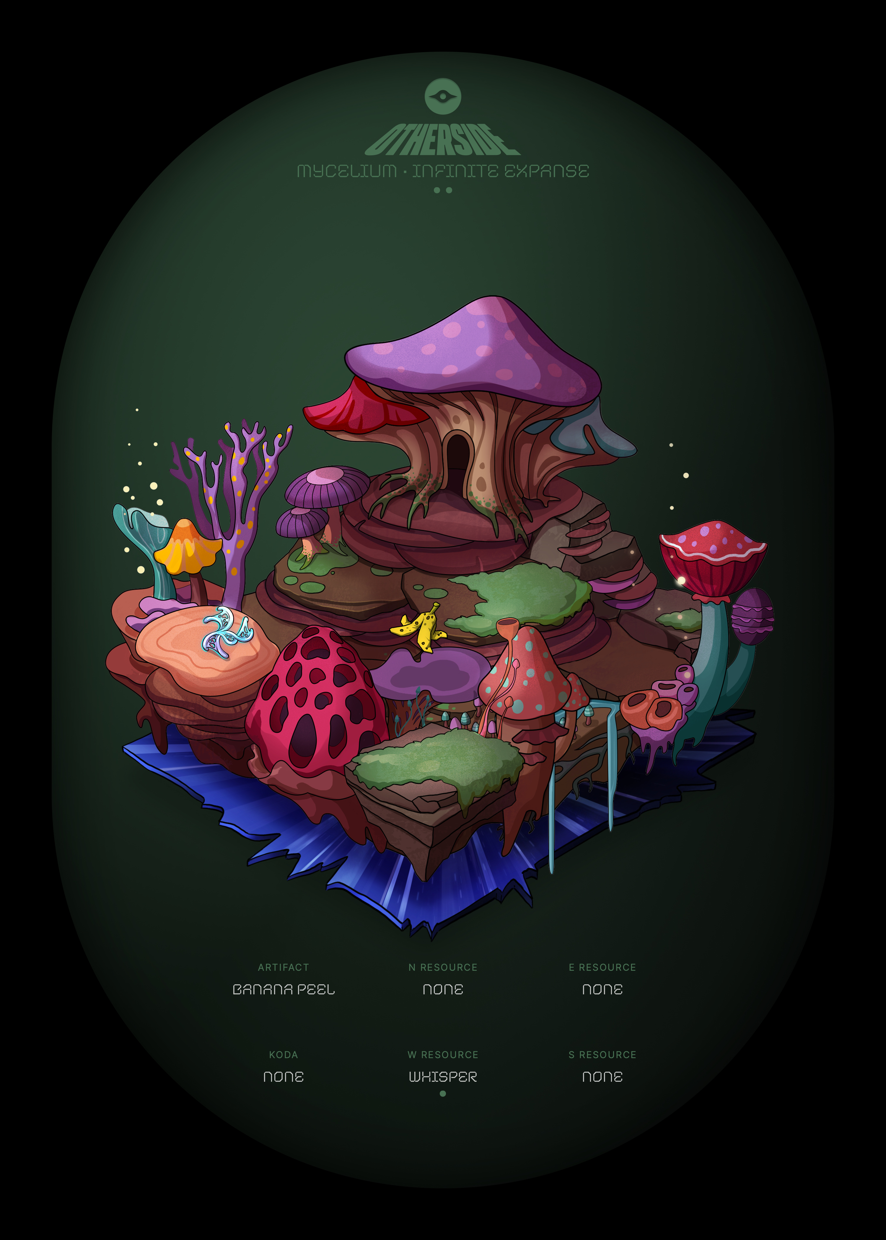 Otherdeed #44873 — Mycelium