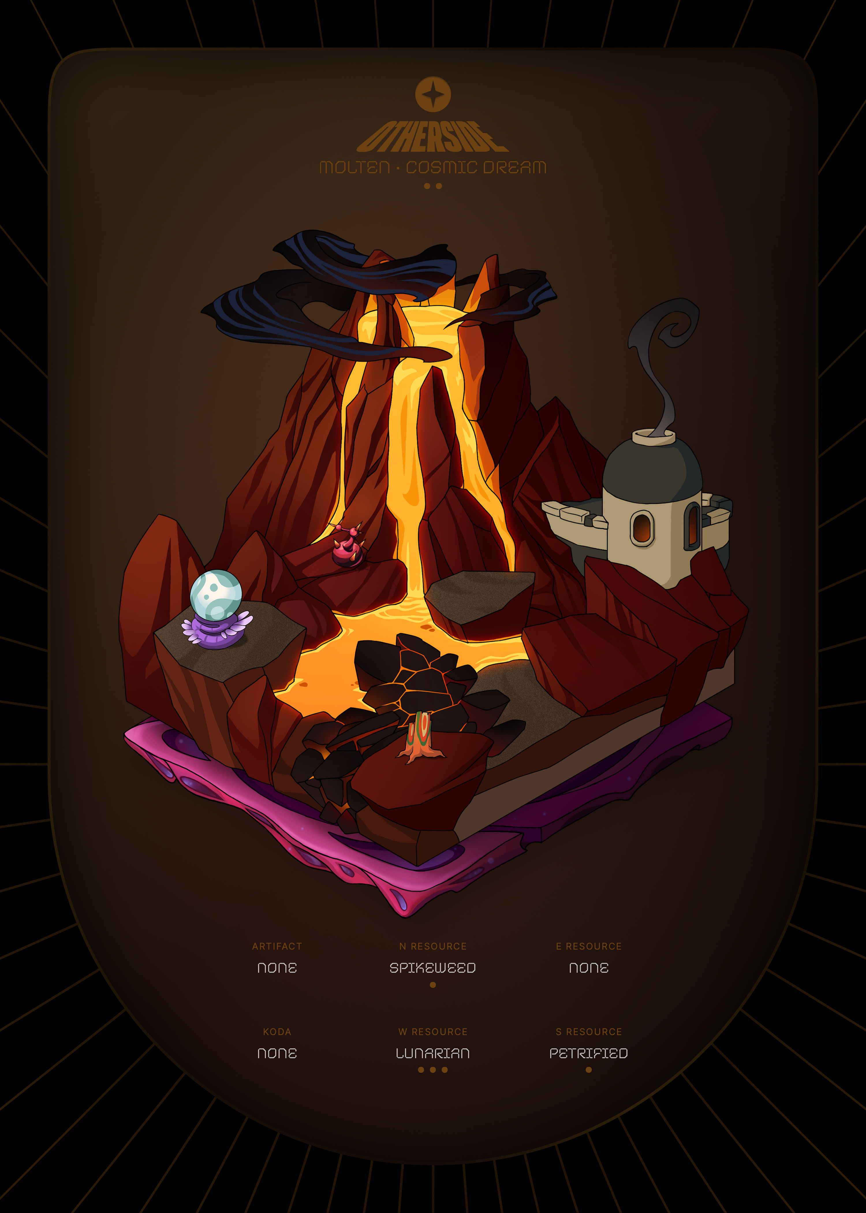 Otherdeed #90837 — Molten