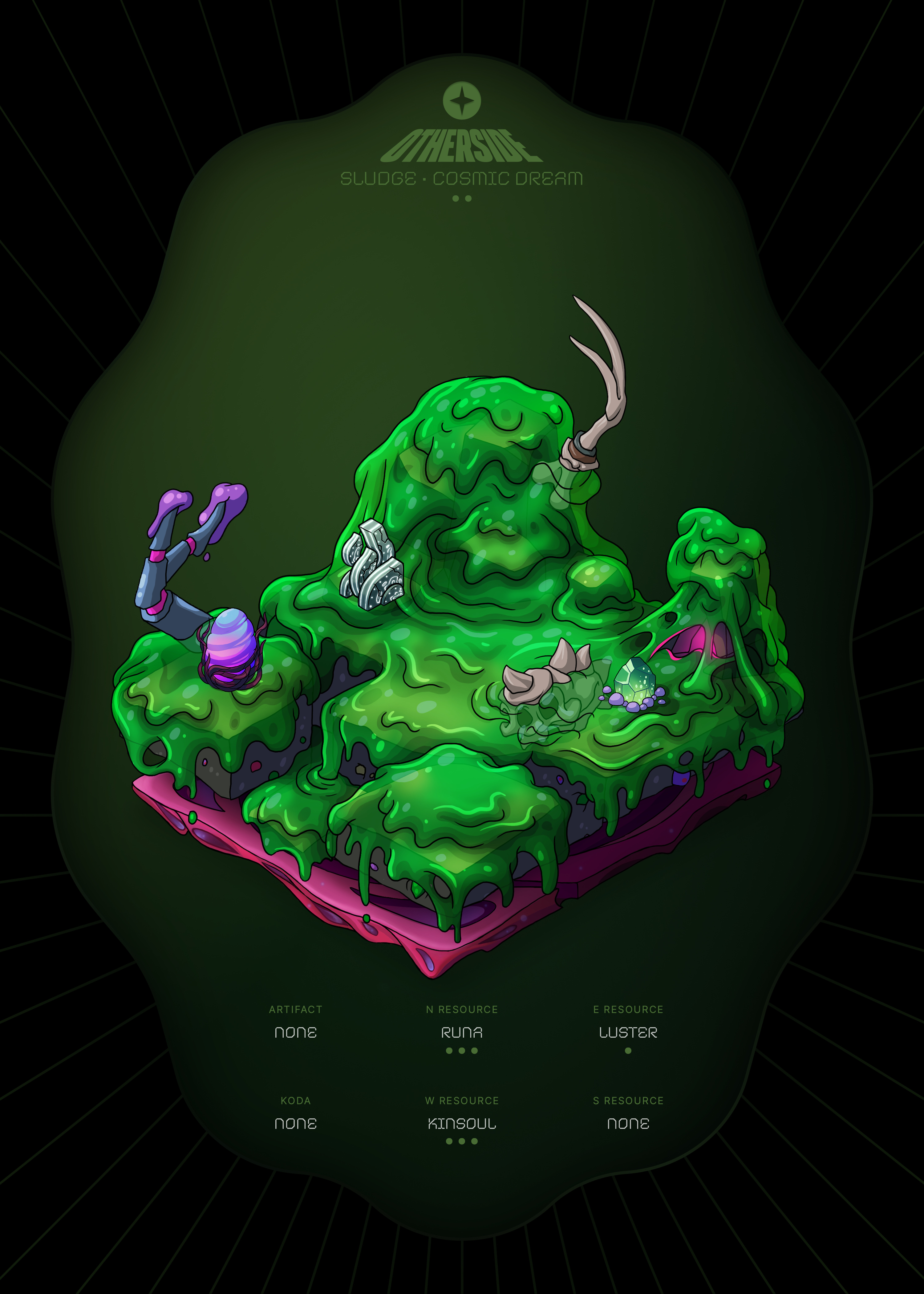 Otherdeed #97593 — Sludge