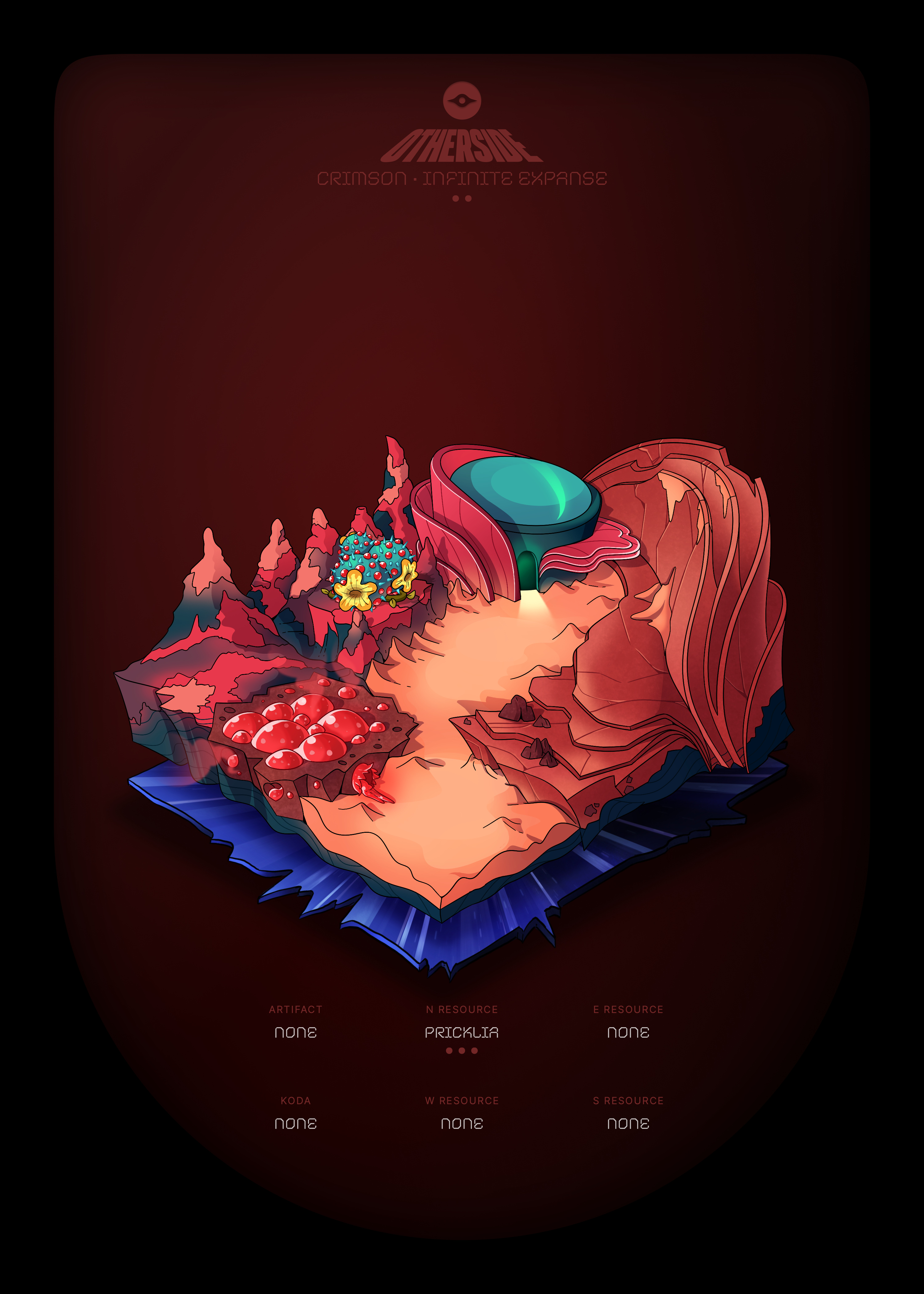 Otherdeed #43836 — Crimson