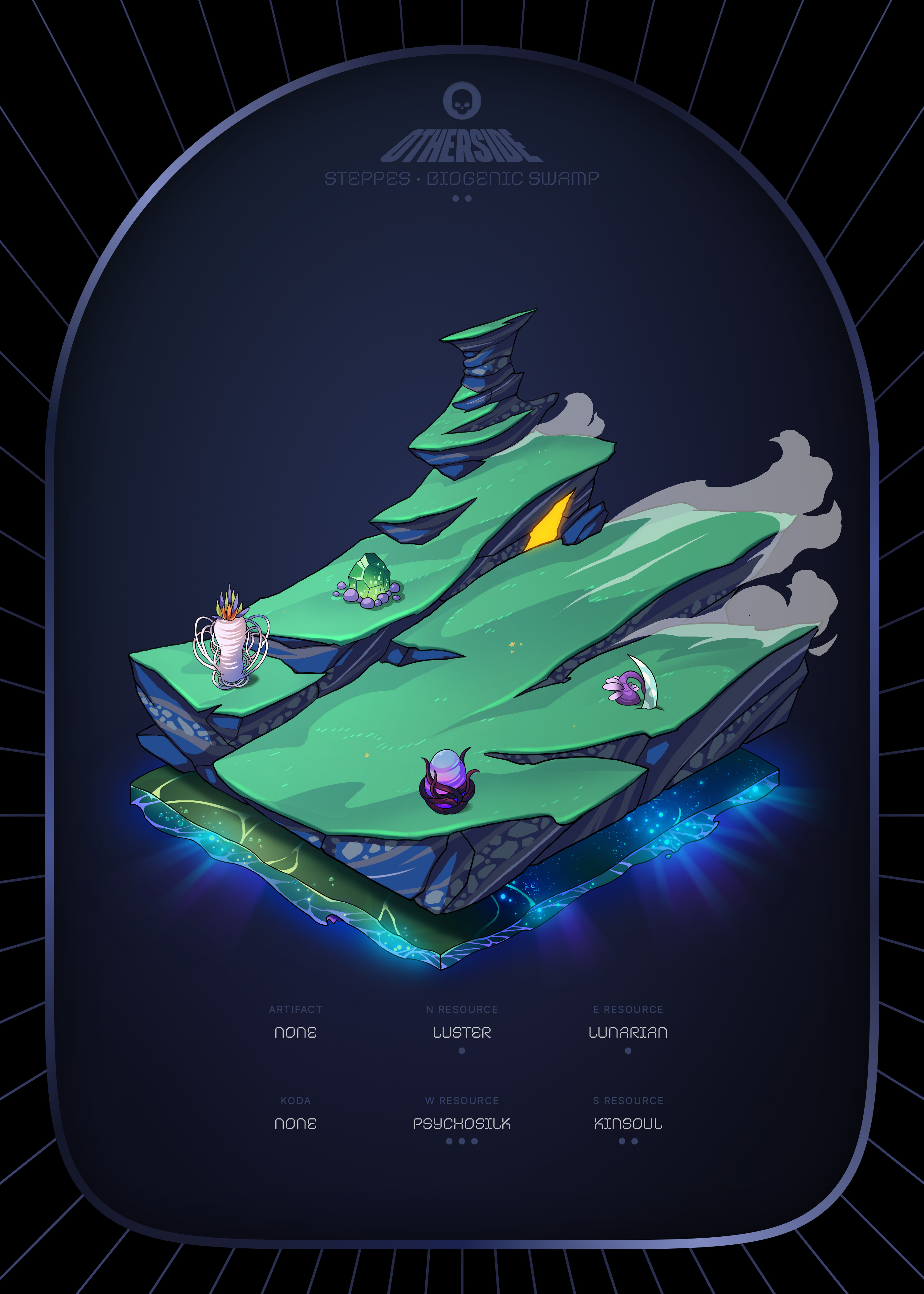 Otherdeed #8833 — Steppes