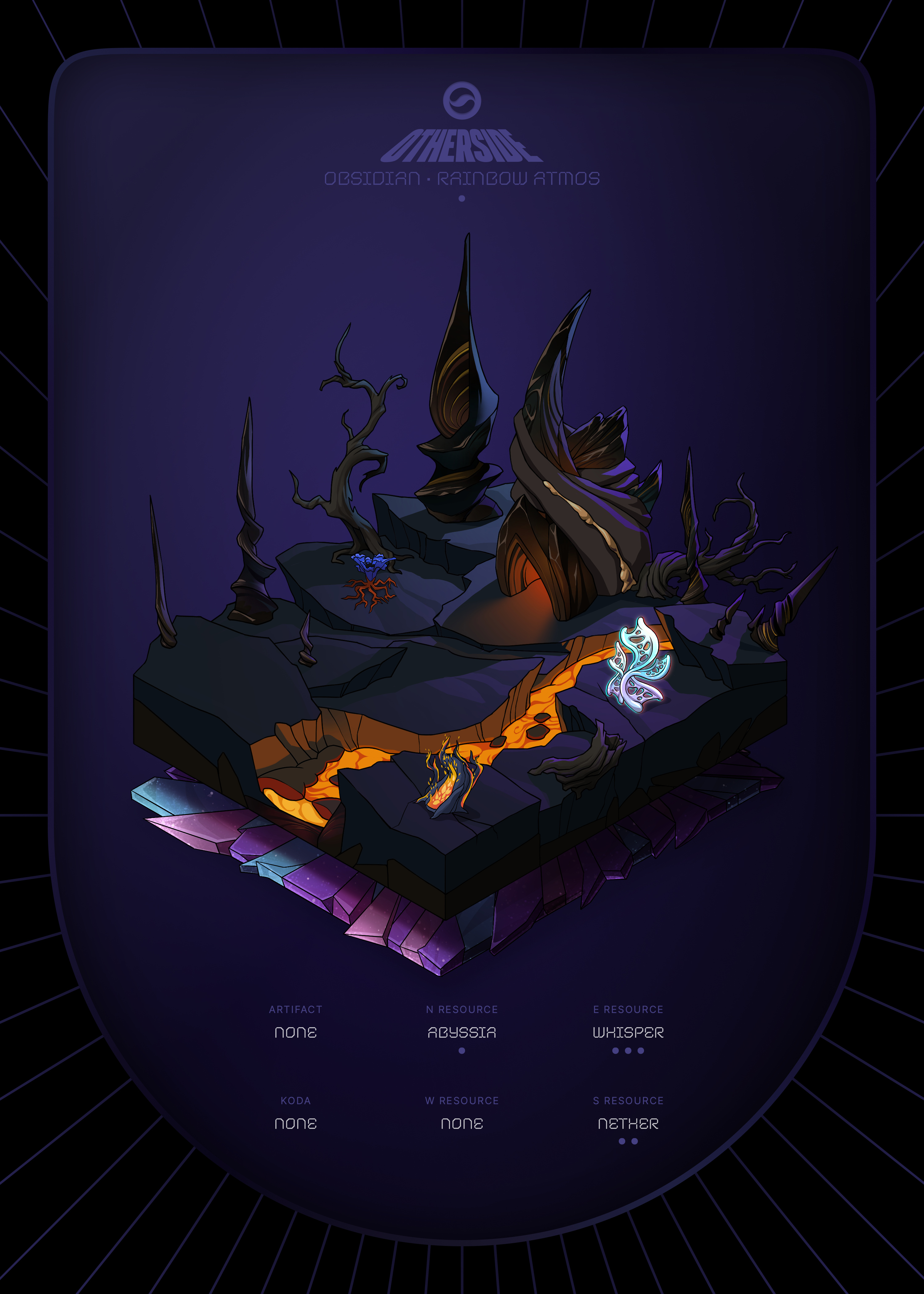 Otherdeed #77304 — Obsidian