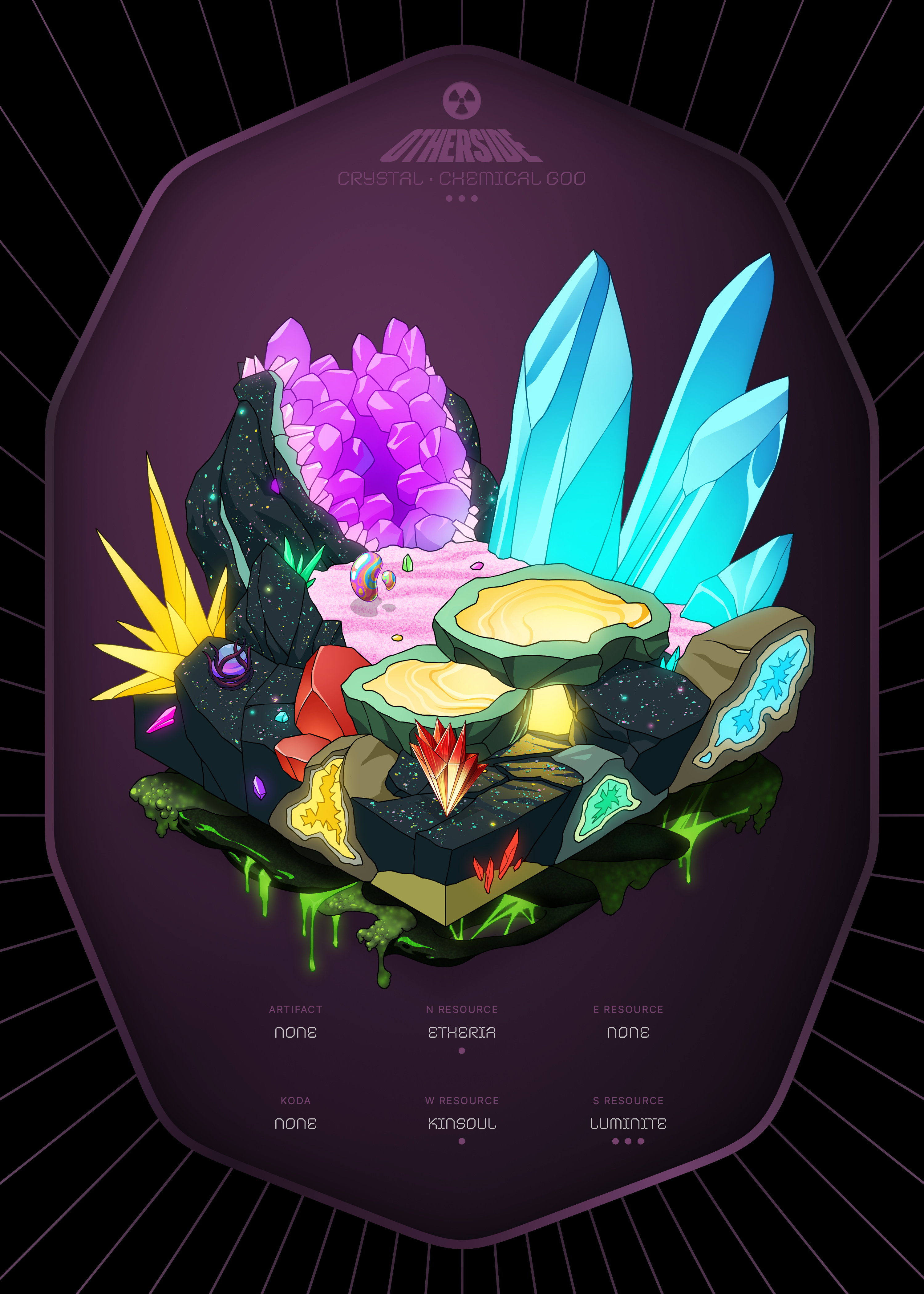 Otherdeed #24463 — Crystal