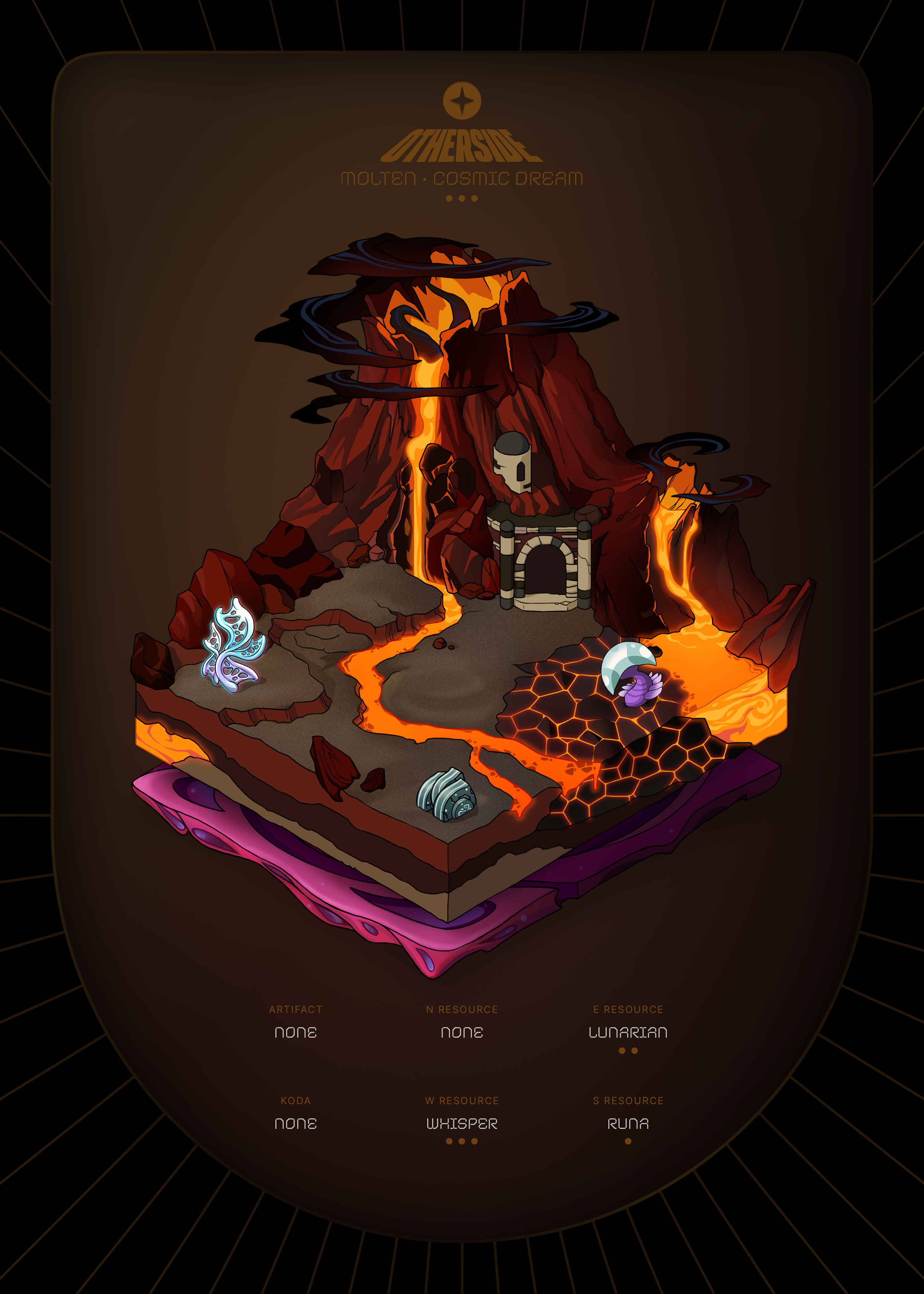 Otherdeed #38958 — Molten