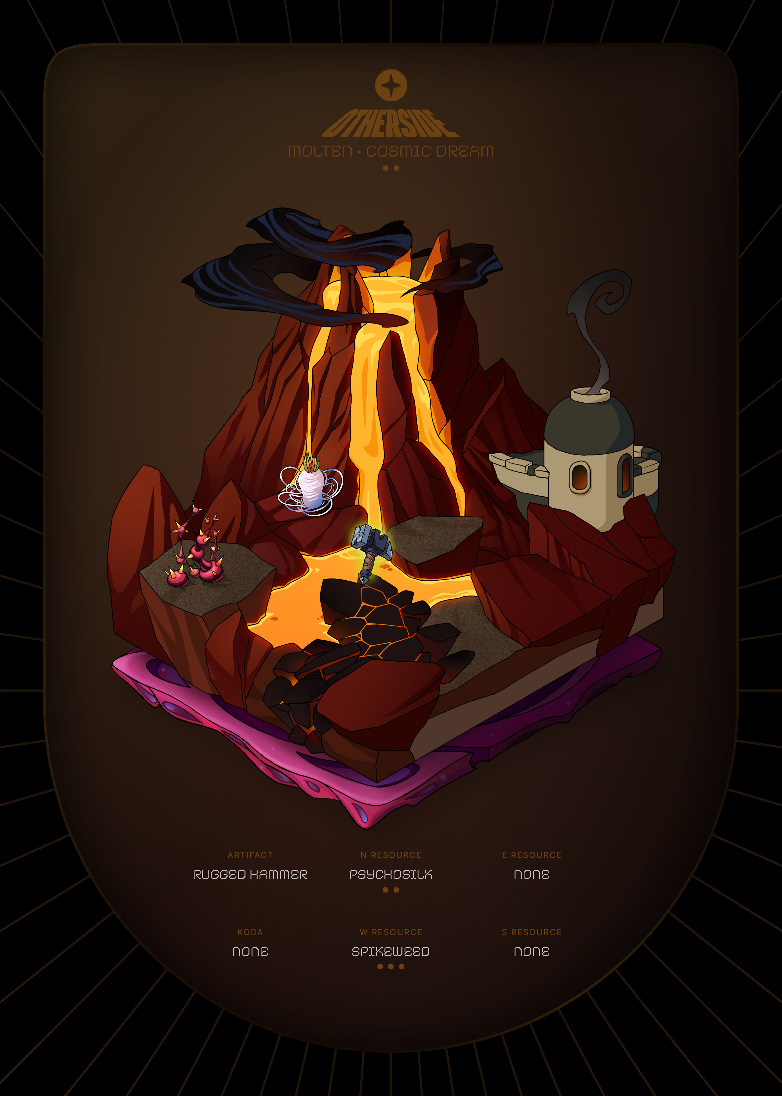 Otherdeed #92897 — Molten