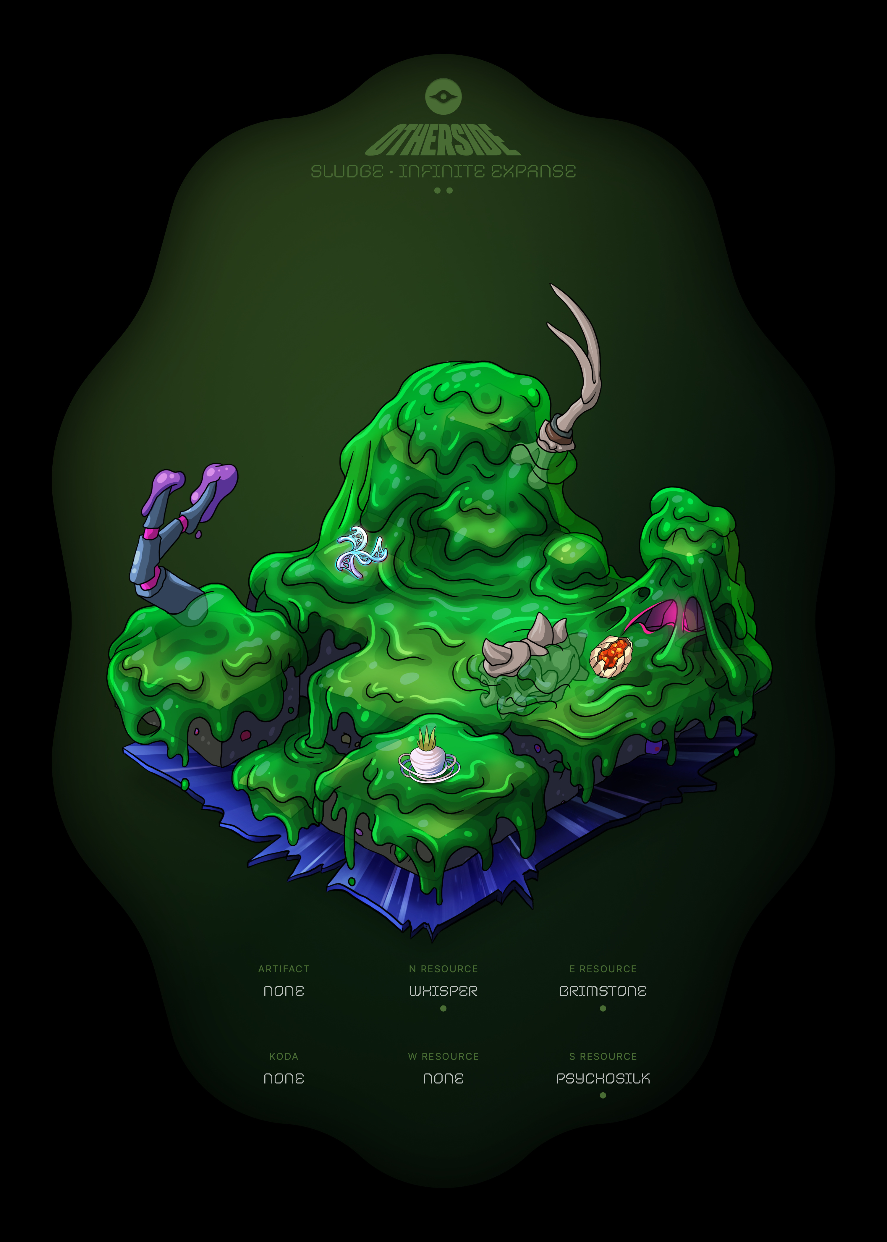 Otherdeed #55747 — Sludge