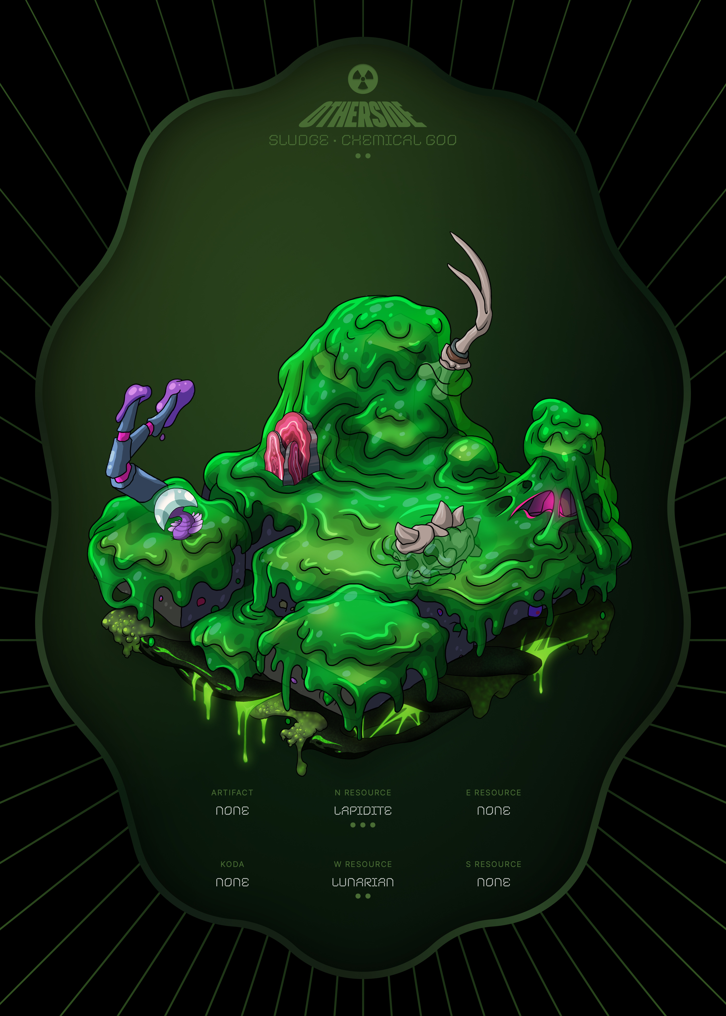 Otherdeed #22291 — Sludge