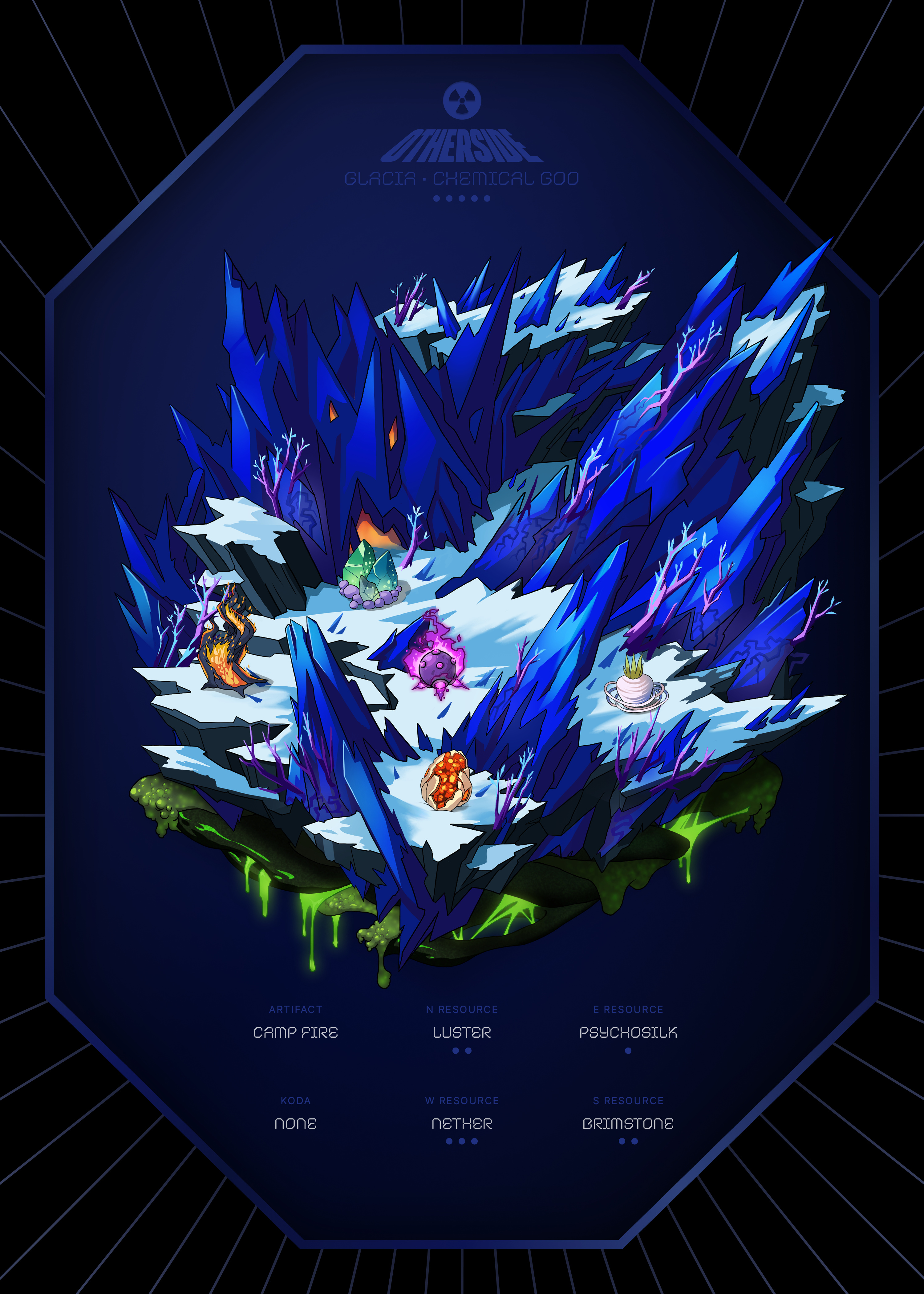 Otherdeed #28888 — Glacia