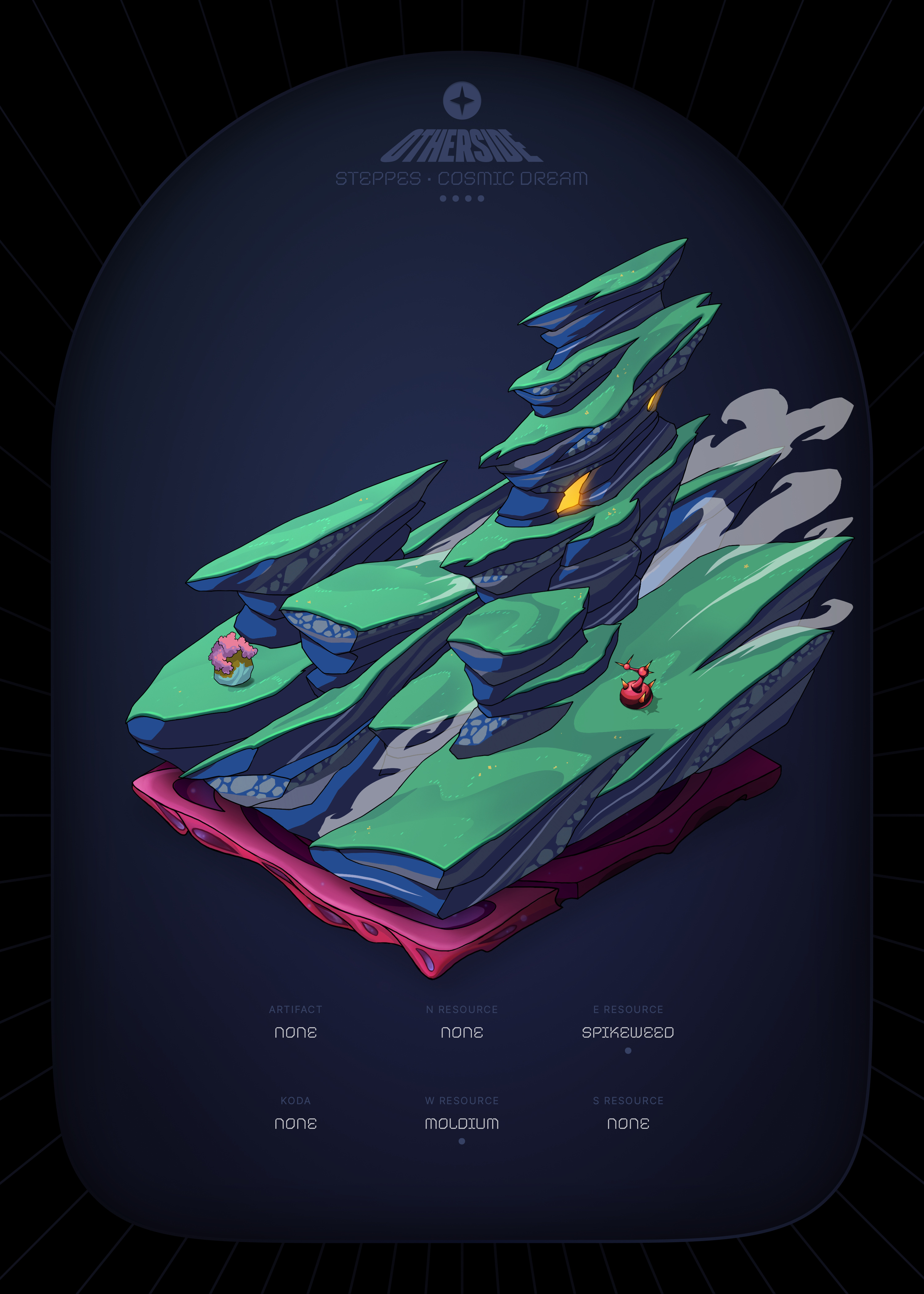 Otherdeed #37907 — Steppes