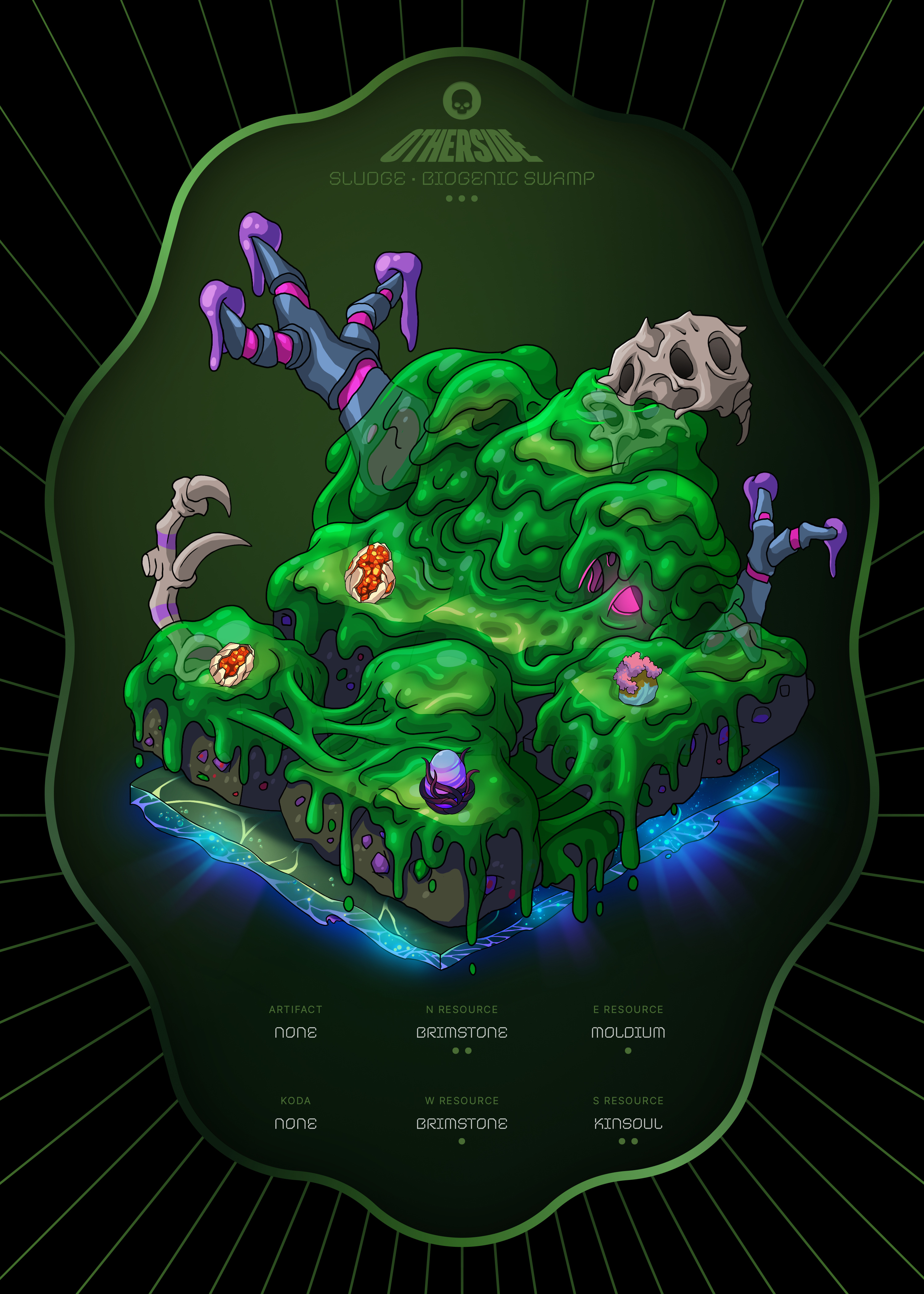 Otherdeed #2286 — Sludge