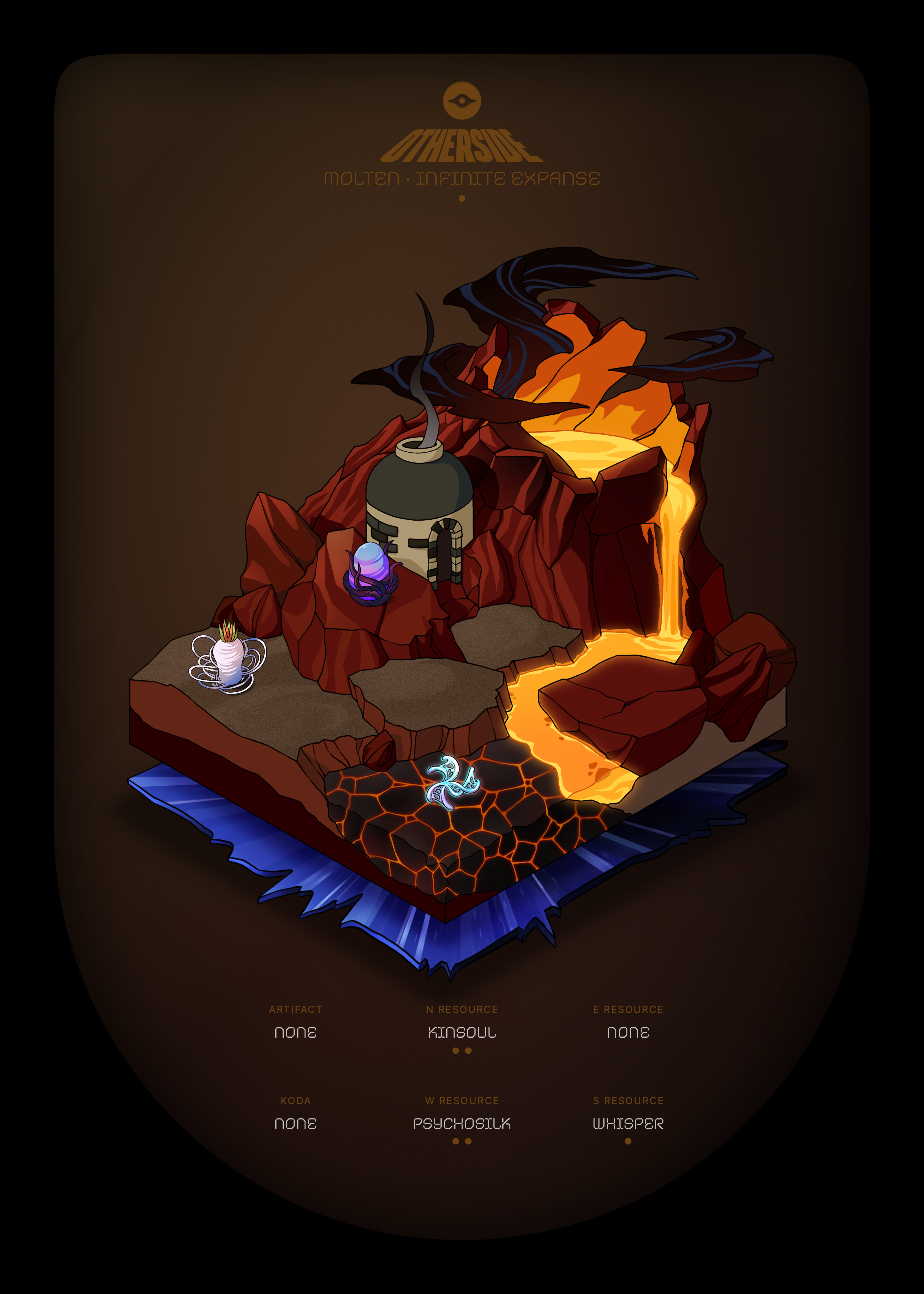 Otherdeed #61645 — Molten